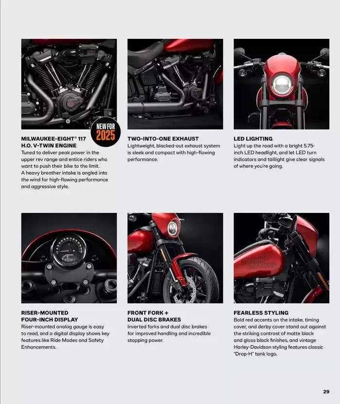 Harley Davidson 2025 Brochure from February 6 to February 6 2026 - flyer page 29
