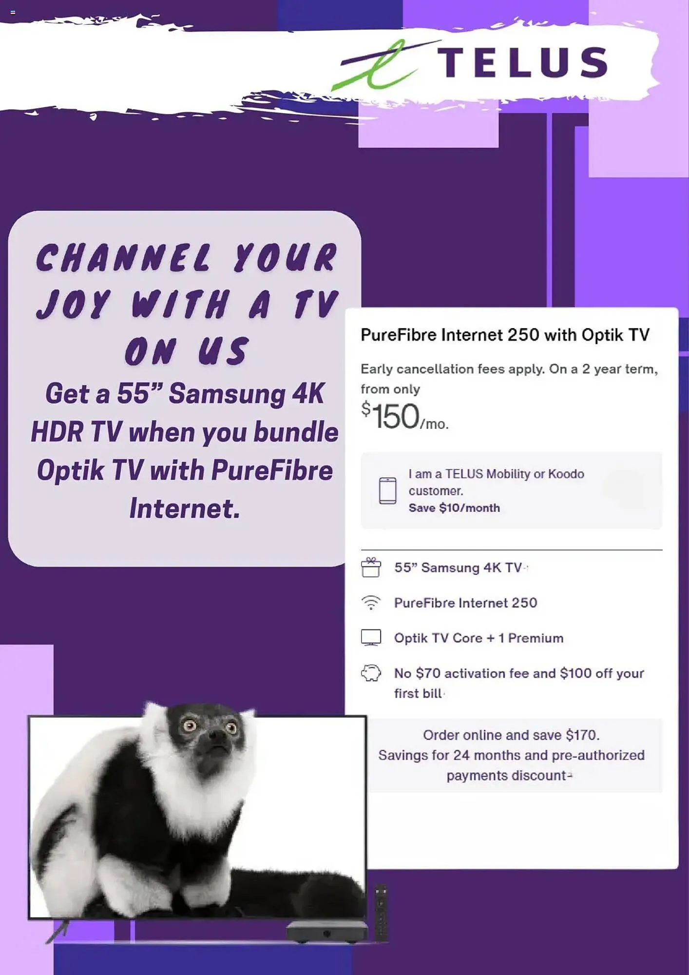 Telus flyer from February 25 to April 7 2025 - flyer page 6
