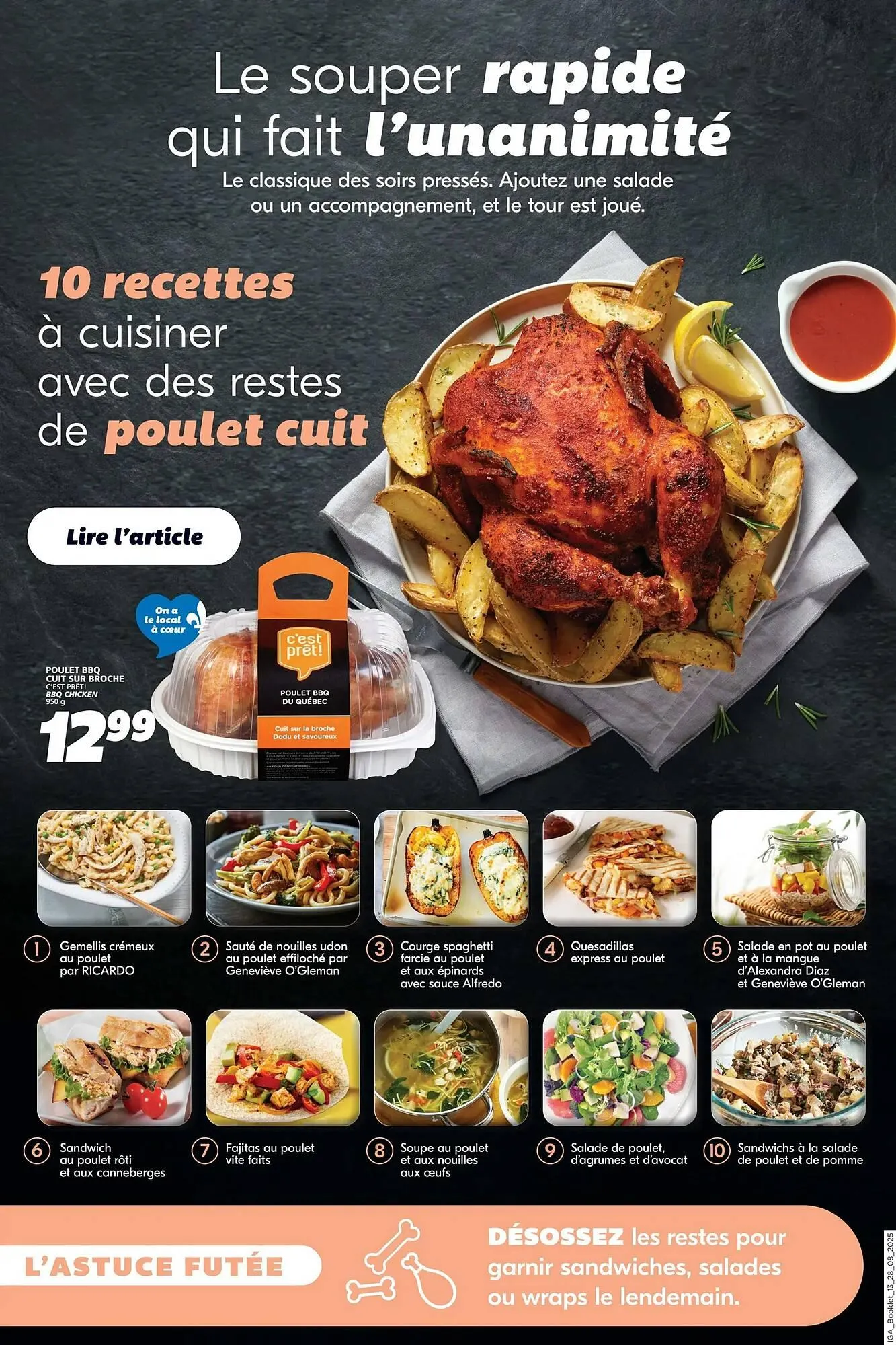 IGA flyer from August 28 to September 3 2025 - flyer page 30