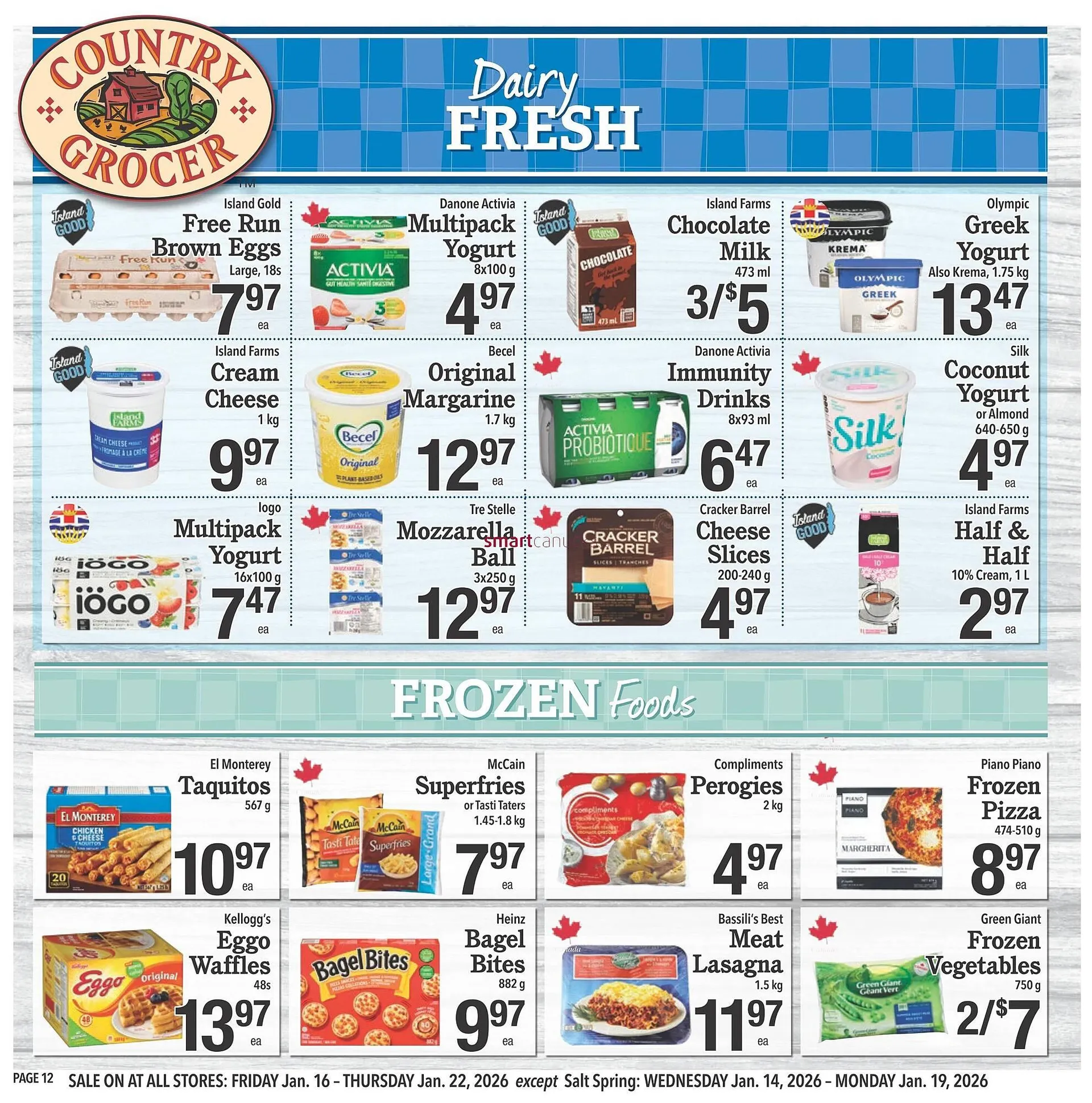 Country Grocer flyer from January 16 to January 22 2026 - flyer page 12