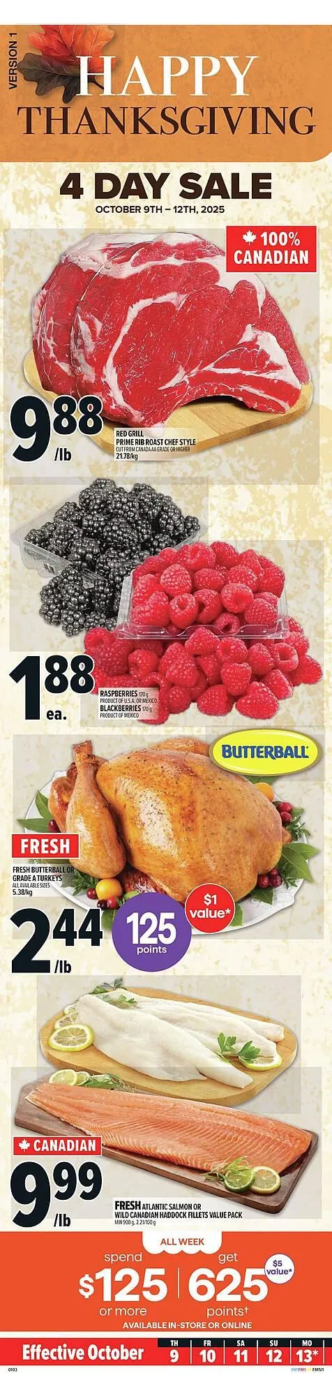Metro flyer from October 9 to October 16 2025 - flyer page 2
