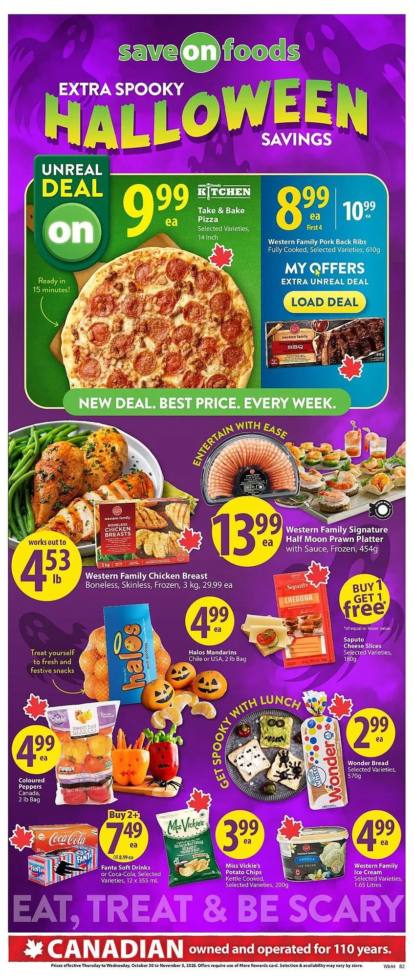 Save on Foods flyer from October 30 to November 6 2025 - flyer page 2
