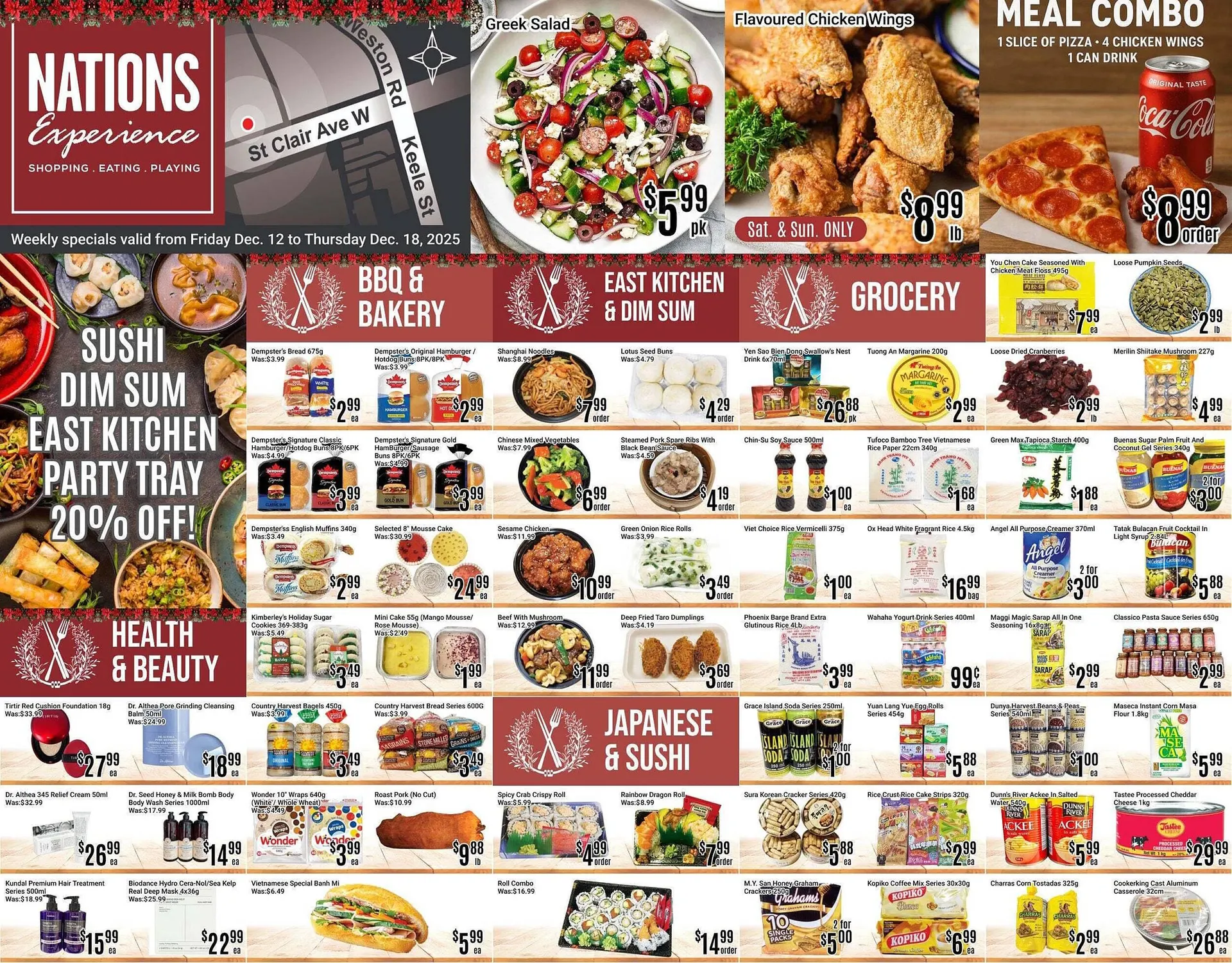 Nations Fresh Foods flyer from December 12 to December 19 2025 - flyer page 1