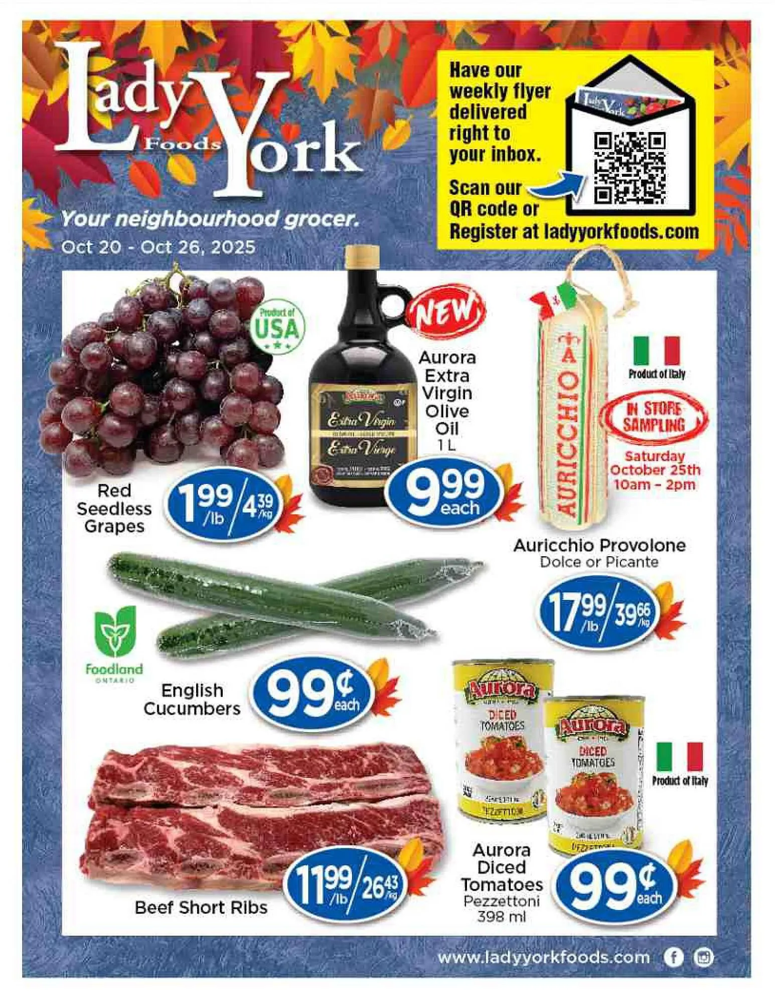 Lady York flyer from October 20 to October 26 2025 - flyer page 1