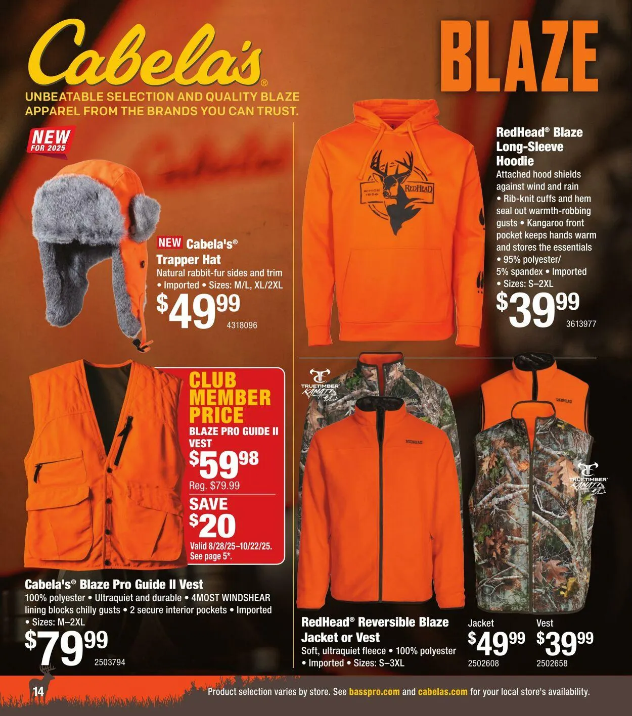 Bass Pro Current flyer from August 28 to September 11 2025 - flyer page 14