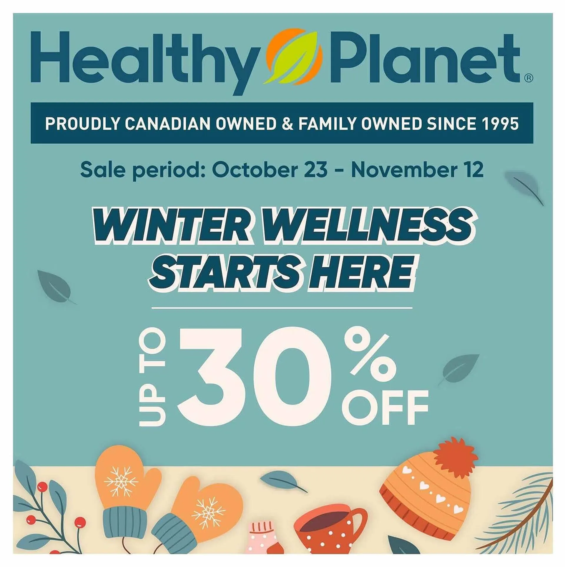 Healthy Planet flyer from October 23 to October 30 2025 - flyer page 1