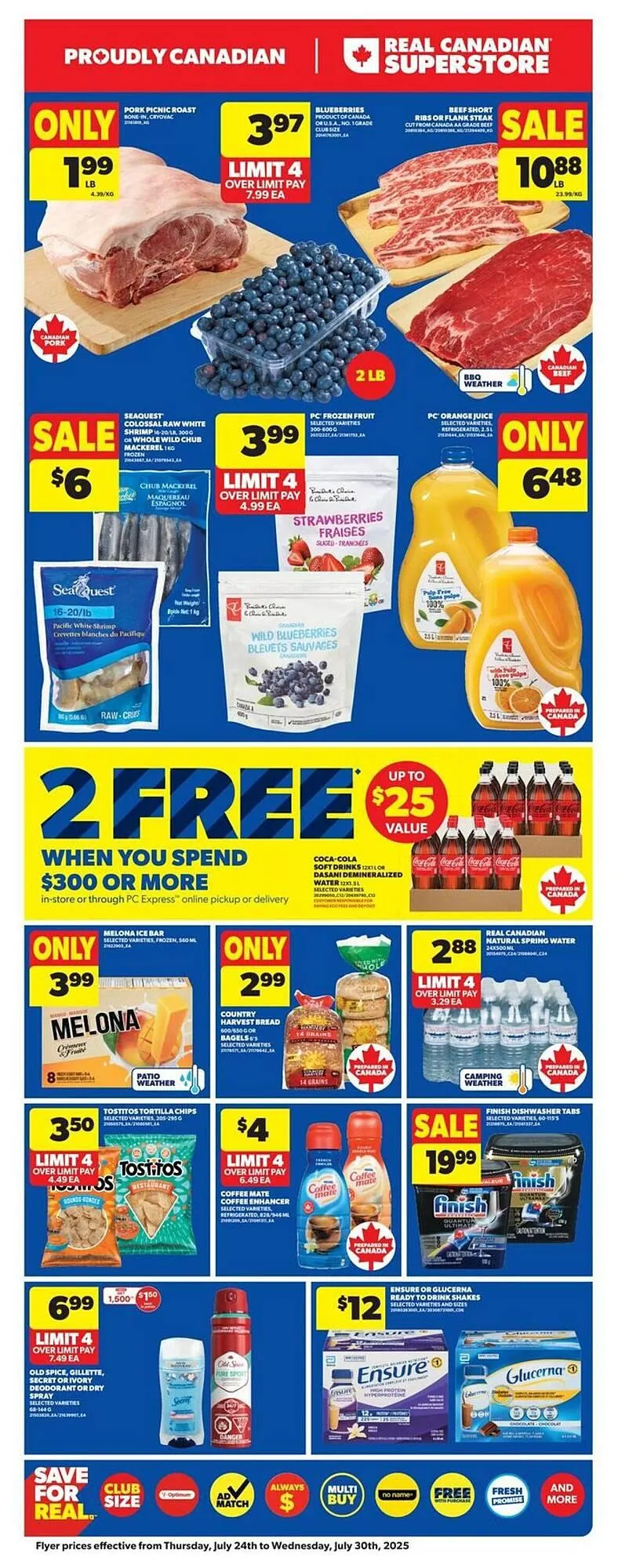 Real Canadian Superstore flyer from July 24 to July 30 2025 - flyer page 4