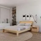 Mobilier de chambre à coucher avec éclairage intégré - Grand lit