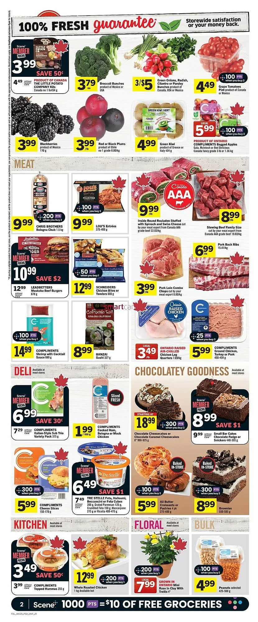 Foodland flyer from April 3 to April 9 2025 - flyer page 4