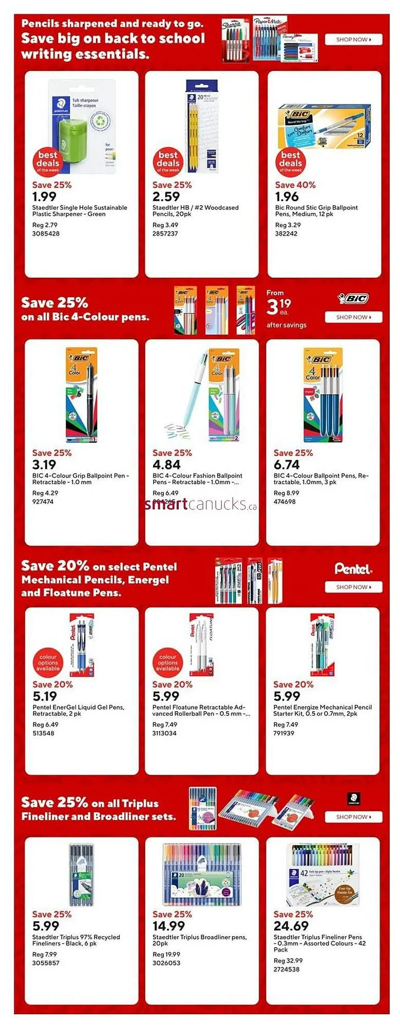 Staples flyer from August 15 to August 21 2025 - flyer page 12