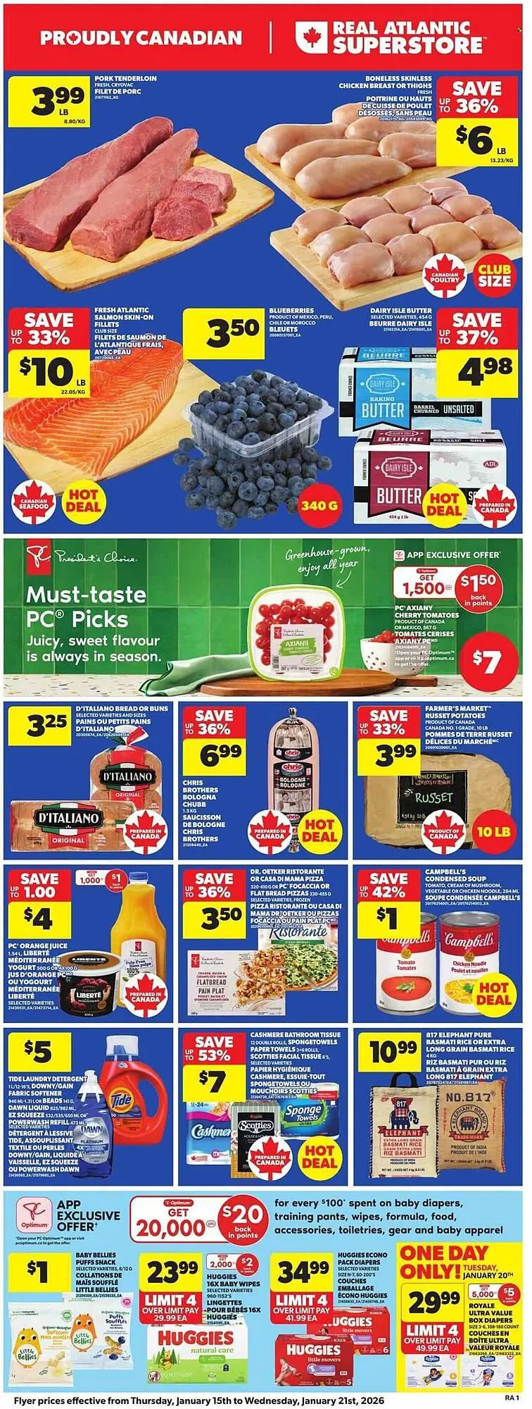 Atlantic Superstore flyer from January 15 to January 21 2026 - flyer page 1