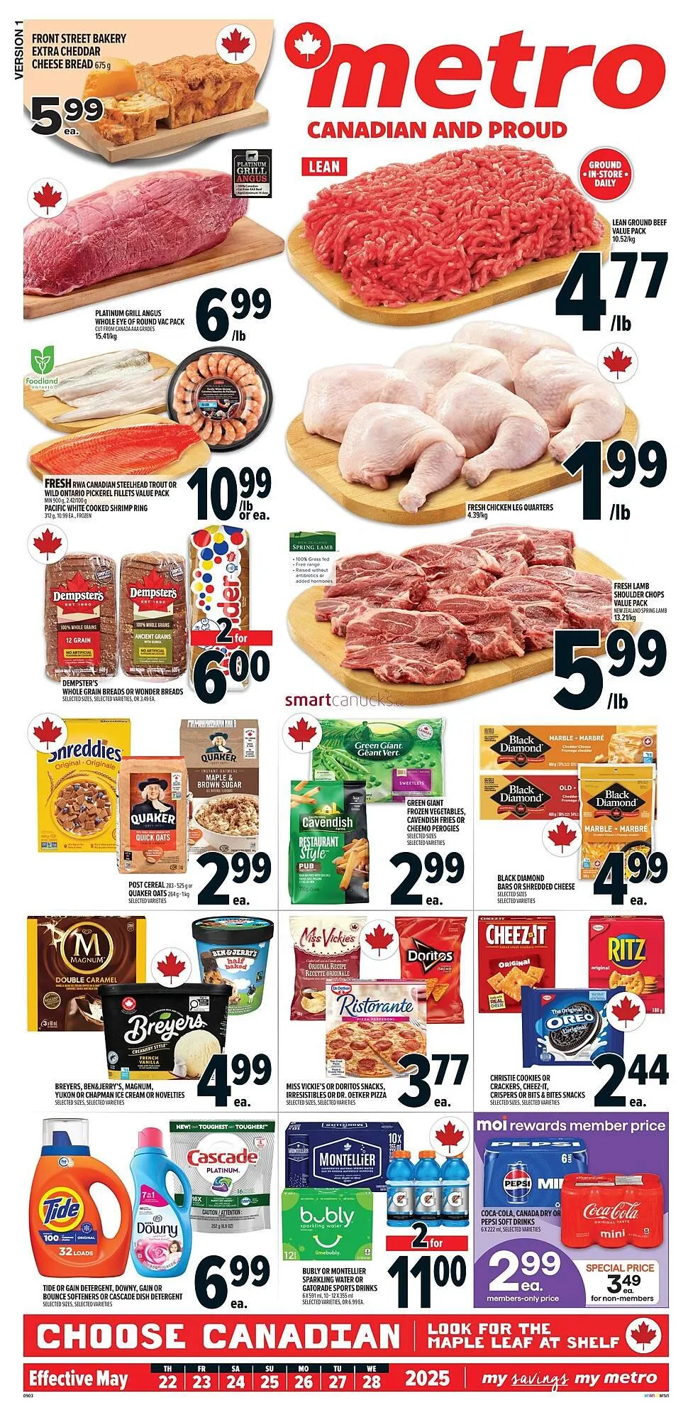 Metro flyer from May 22 to May 25 2025 - flyer page 2