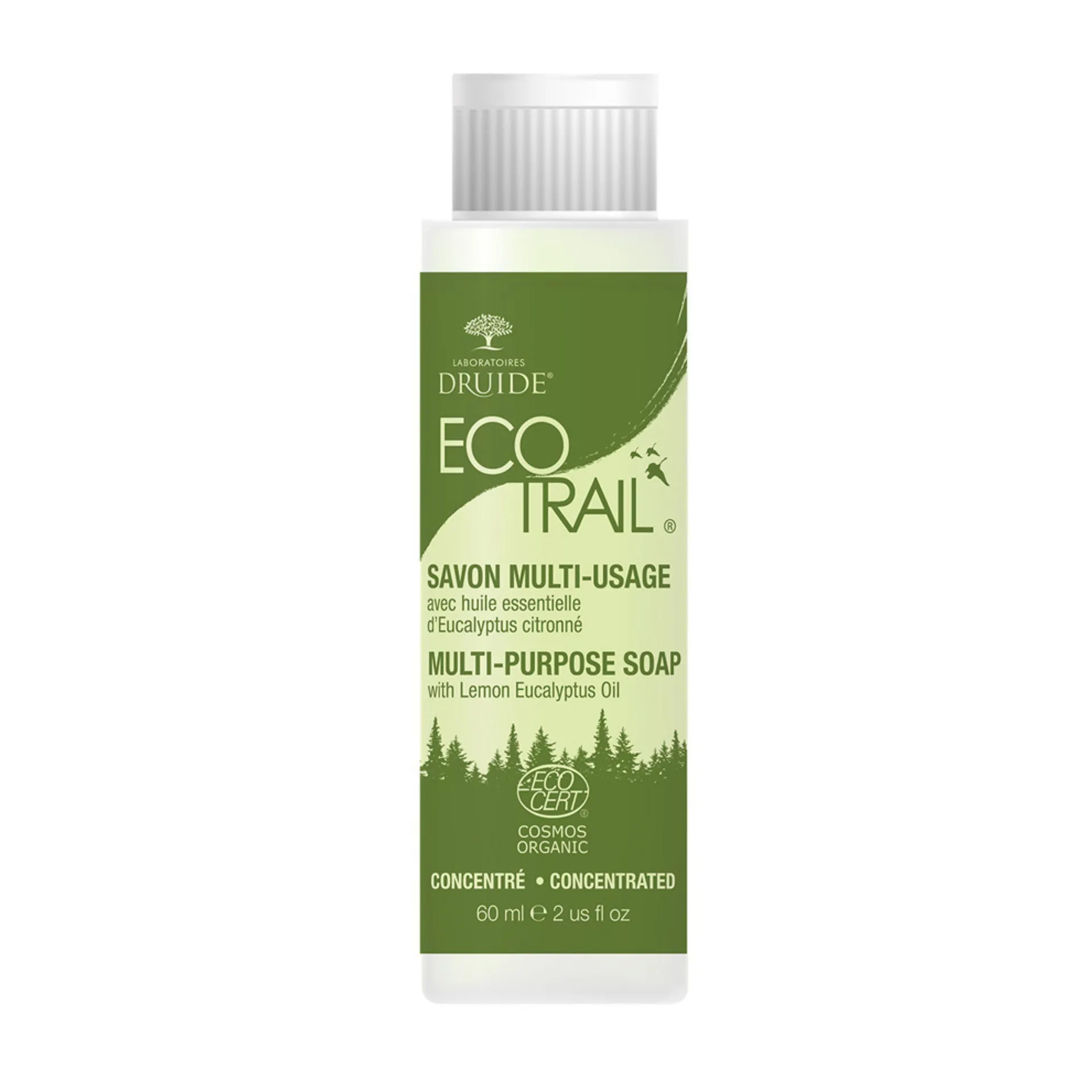 Savon multi-usage "Écotrail" - Eucalyptus citronné - 60ml