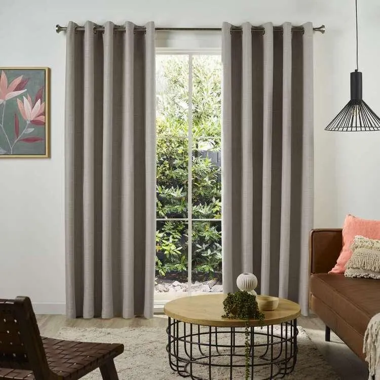 Gummerson Rylee Eyelet Curtains Stone