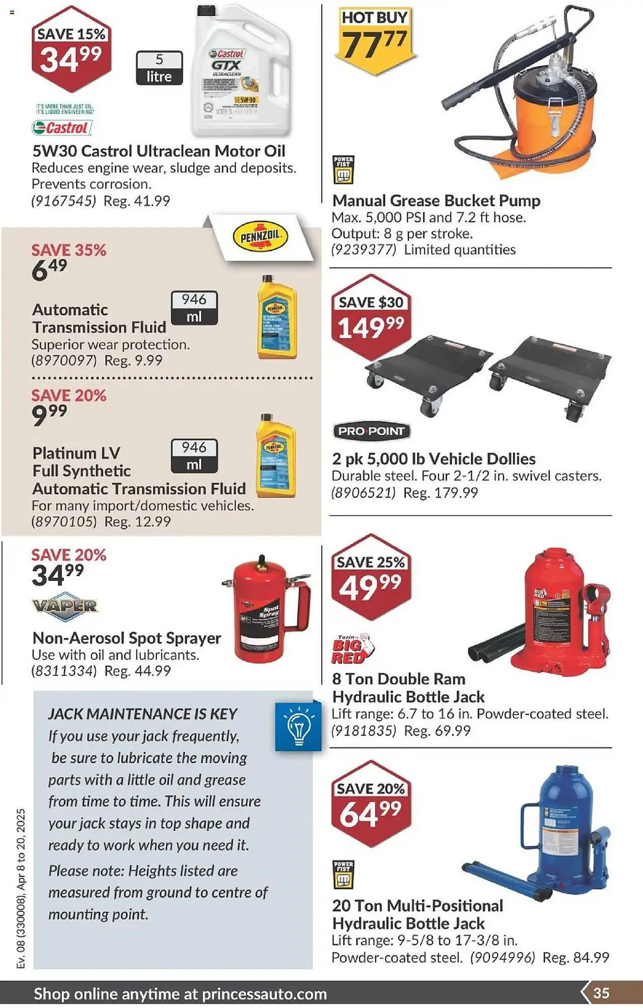 Princess Auto flyer from April 8 to April 20 2025 - flyer page 41