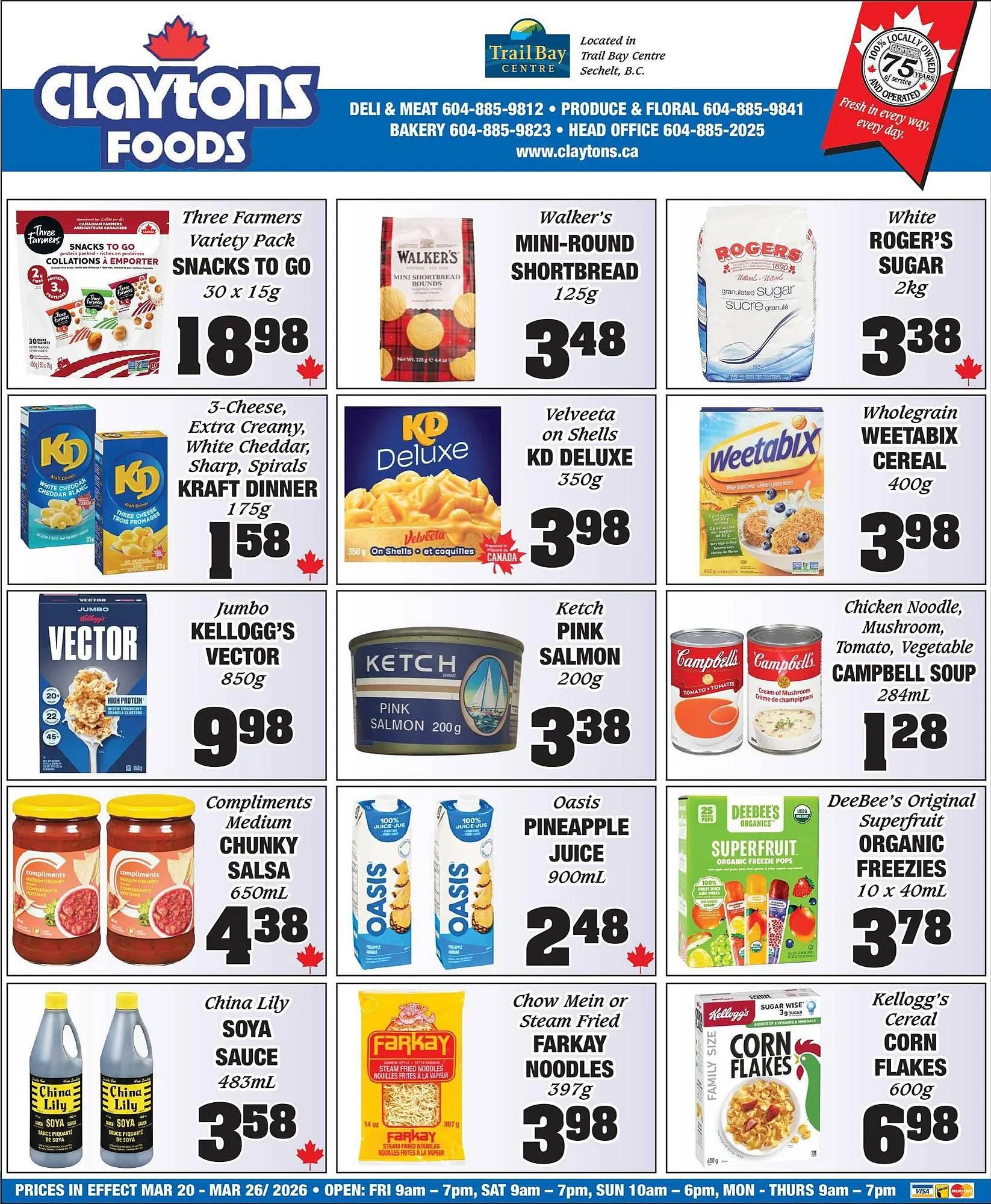 Claytons Heritage Market flyer from March 20 to March 26 2026 - flyer page 4