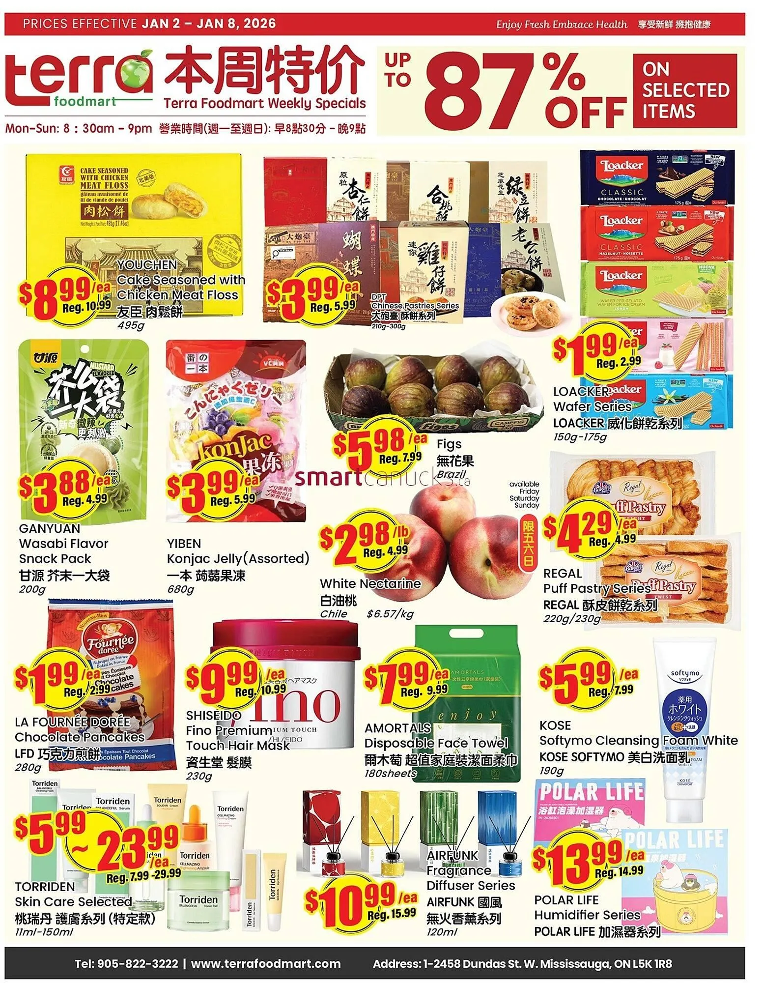 Terra Foodmart flyer from January 2 to January 8 2026 - flyer page 1