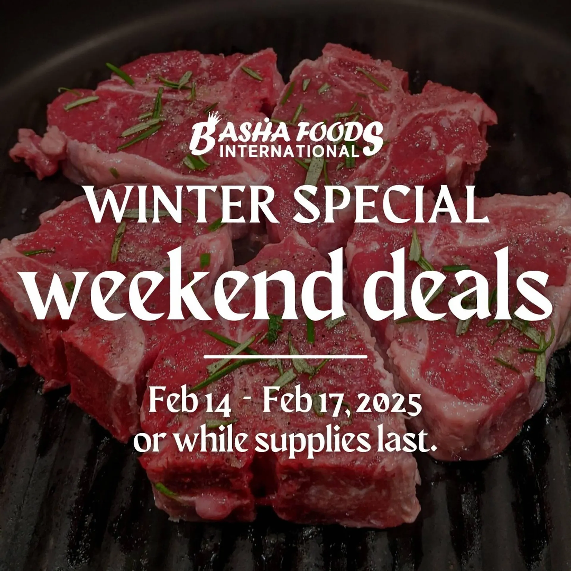 Basha Foods flyer from February 14 to February 20 2025 - flyer page 1