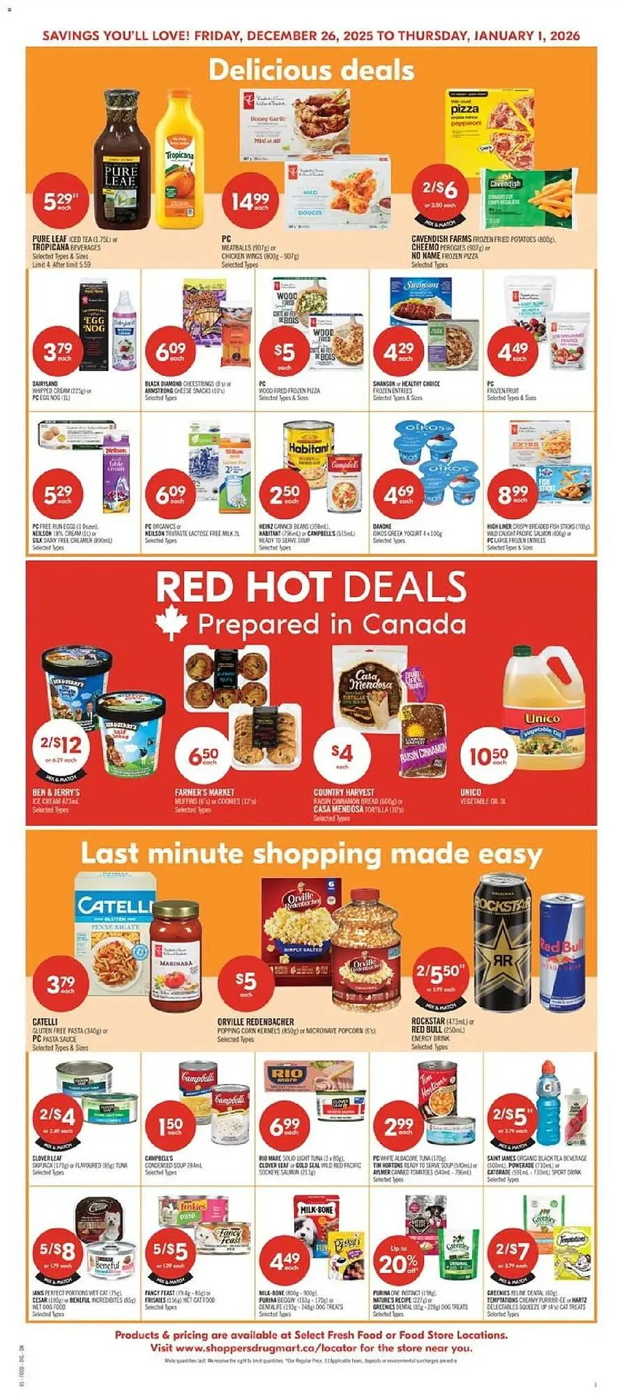 Shoppers Drug Mart flyer from December 26 to January 1 2026 - flyer page 4