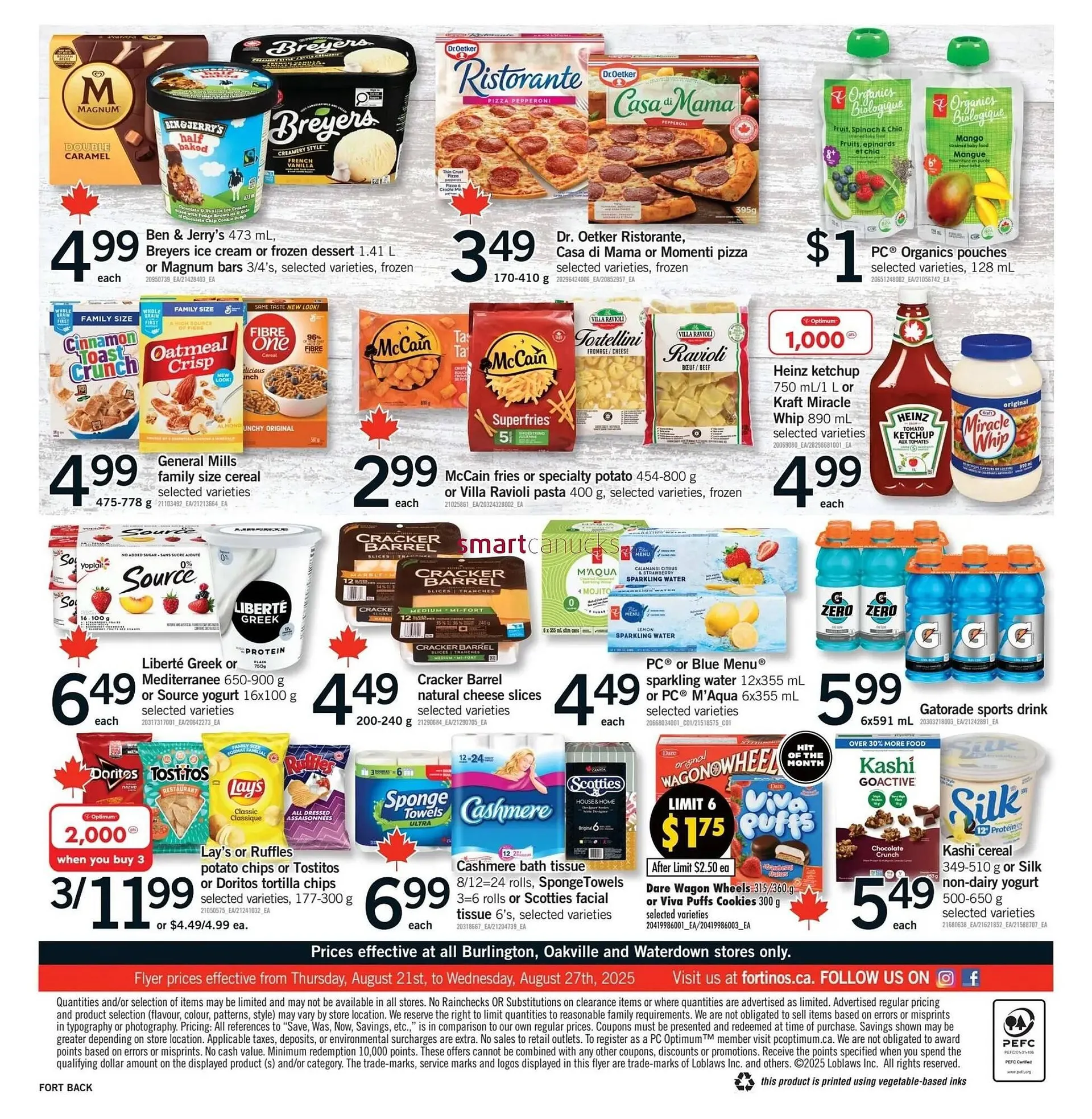 Fortinos flyer from August 21 to August 27 2025 - flyer page 2