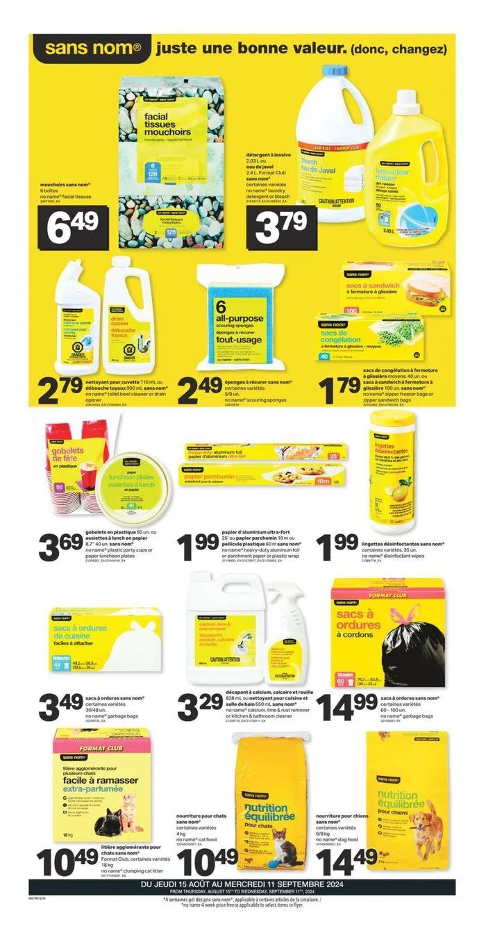 Our best offers for you from September 5 to September 11 2024 - flyer page 14