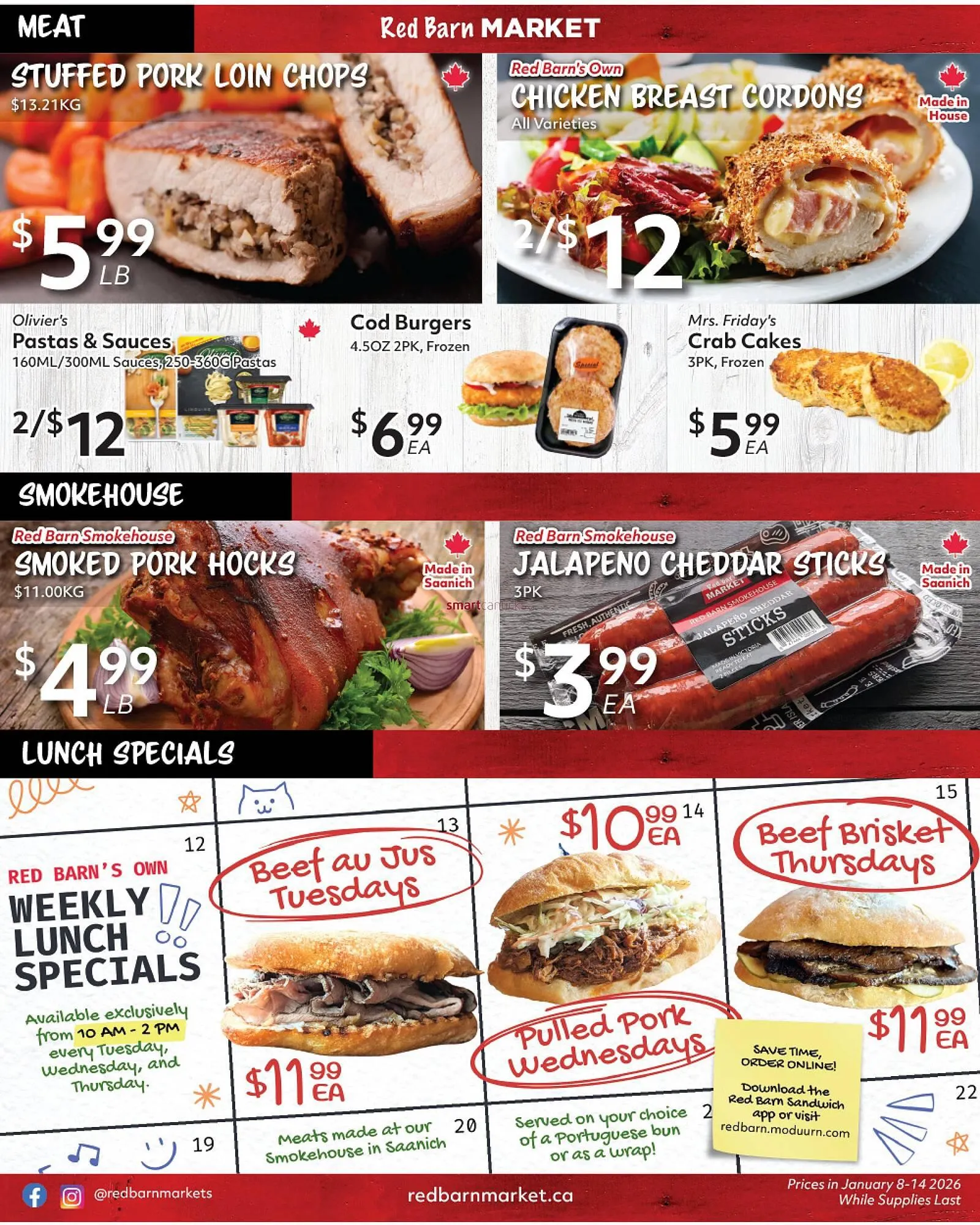 Red Barn Market flyer from January 9 to January 15 2026 - flyer page 4