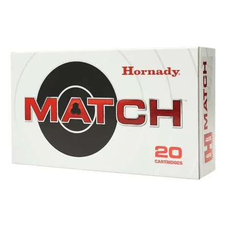 Hornady® Match™ Centerfire Rifle Ammunition