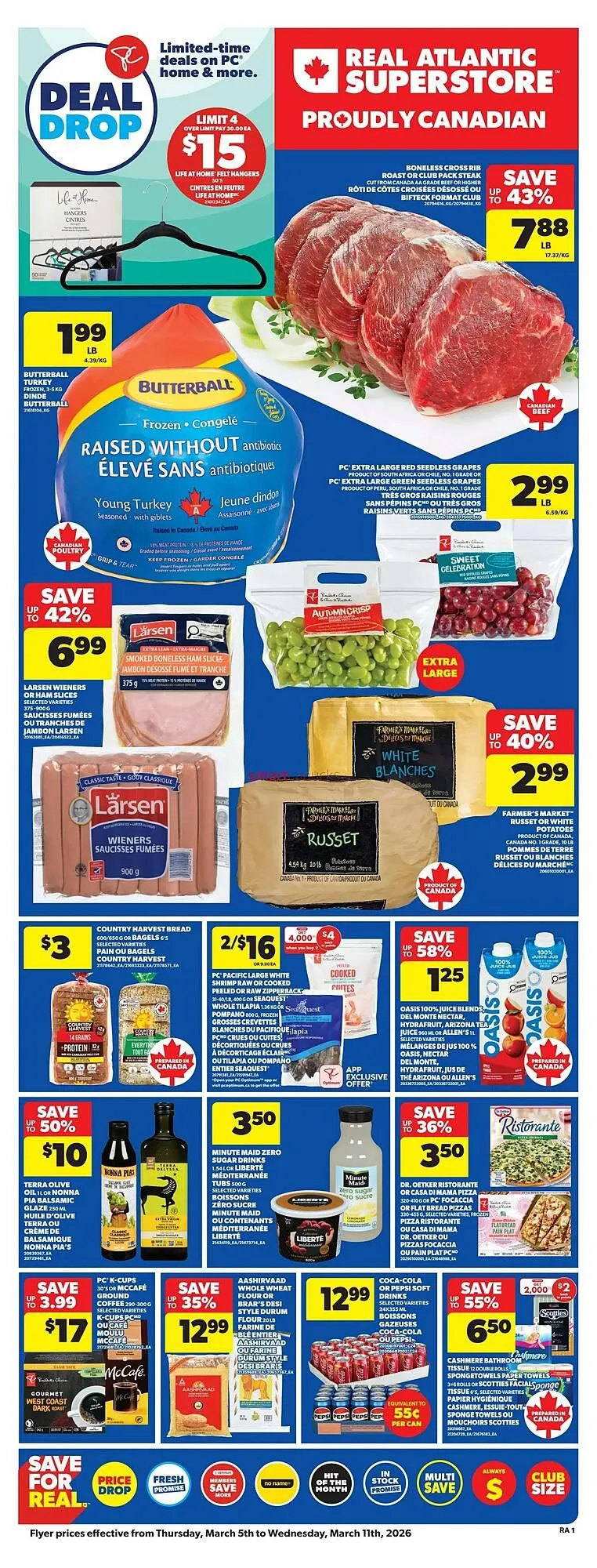 Real Canadian Superstore flyer from March 5 to March 11 2026 - flyer page 3