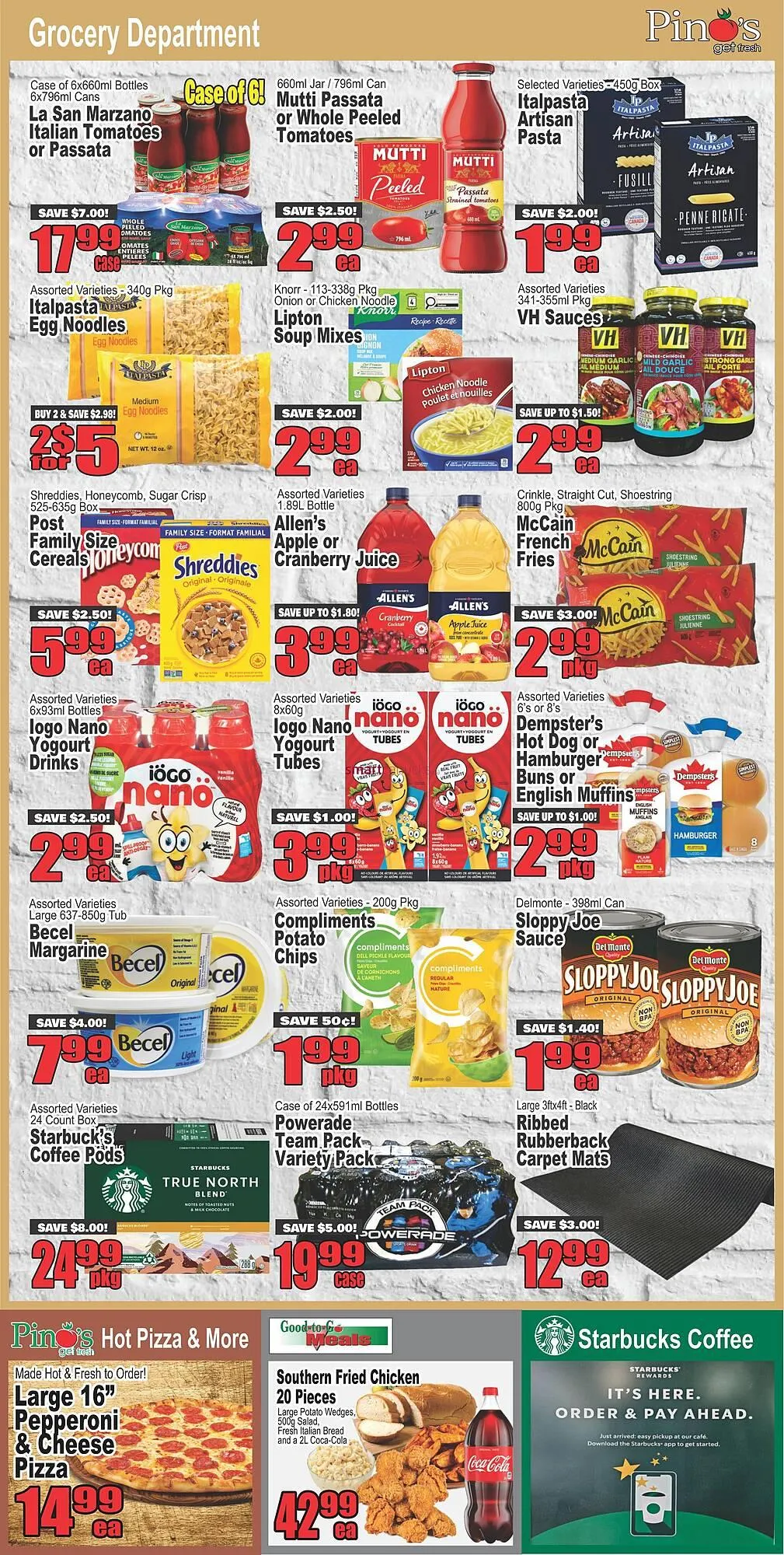 Pino's flyer from January 15 to January 21 2026 - flyer page 4