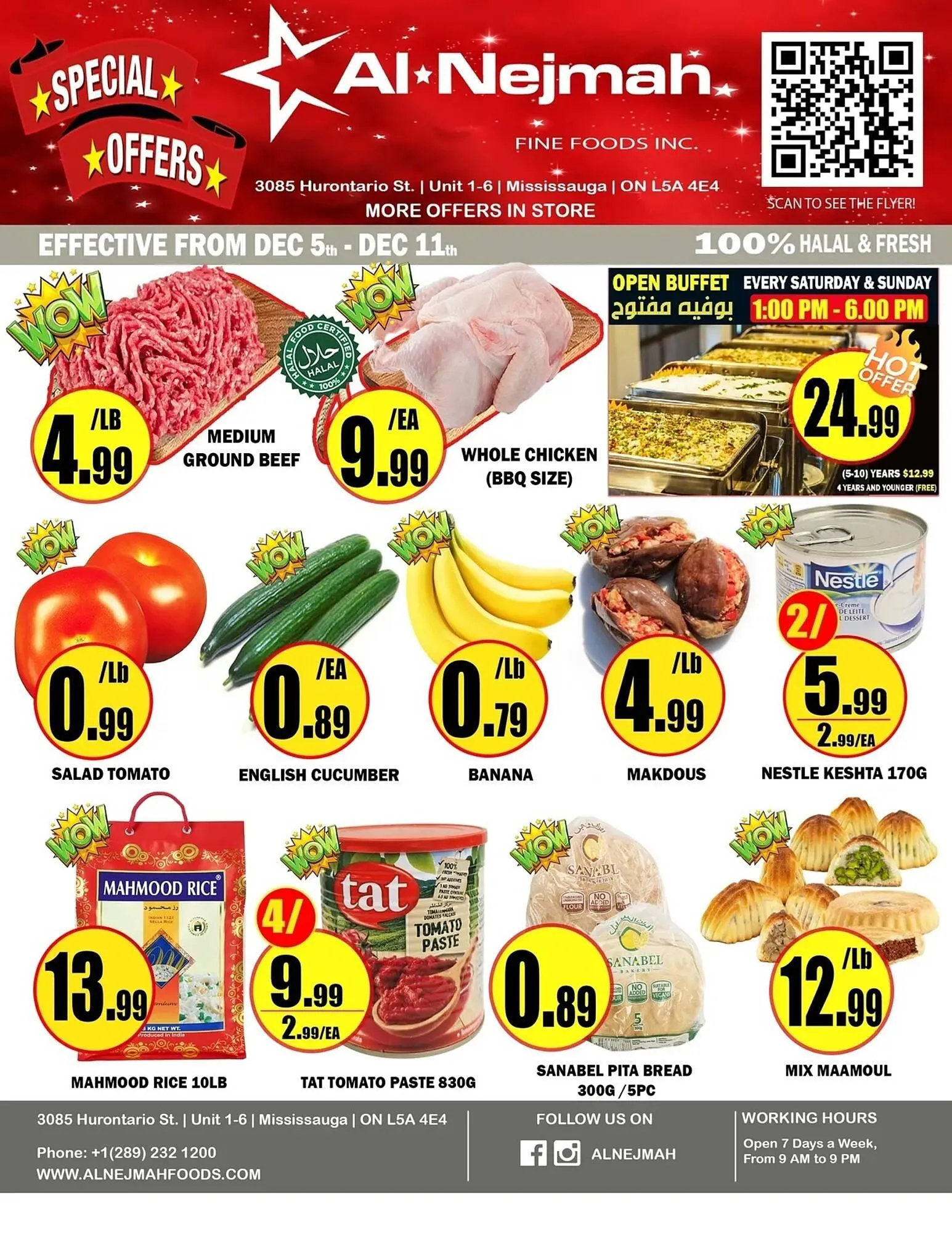 Alnejmah flyer from December 5 to December 11 2025 - flyer page 1