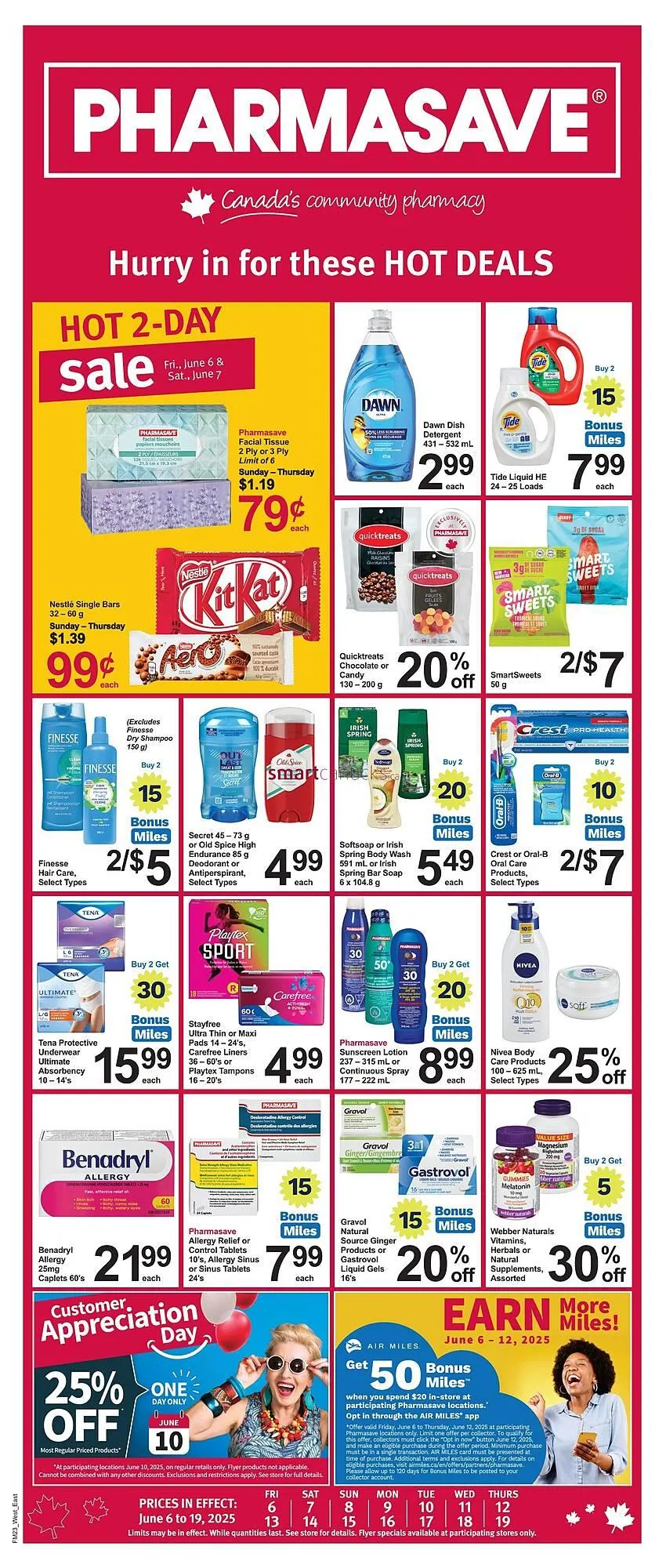 Pharmasave flyer from June 6 to June 12 2025 - flyer page 1