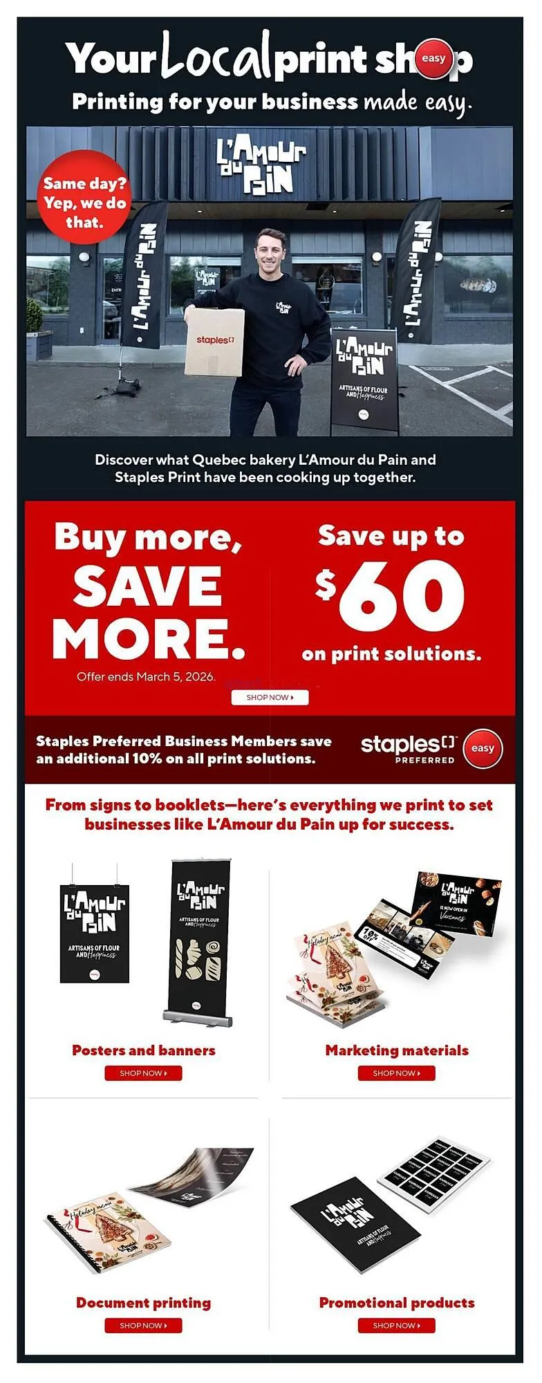 Staples flyer from February 13 to February 19 2026 - flyer page 6