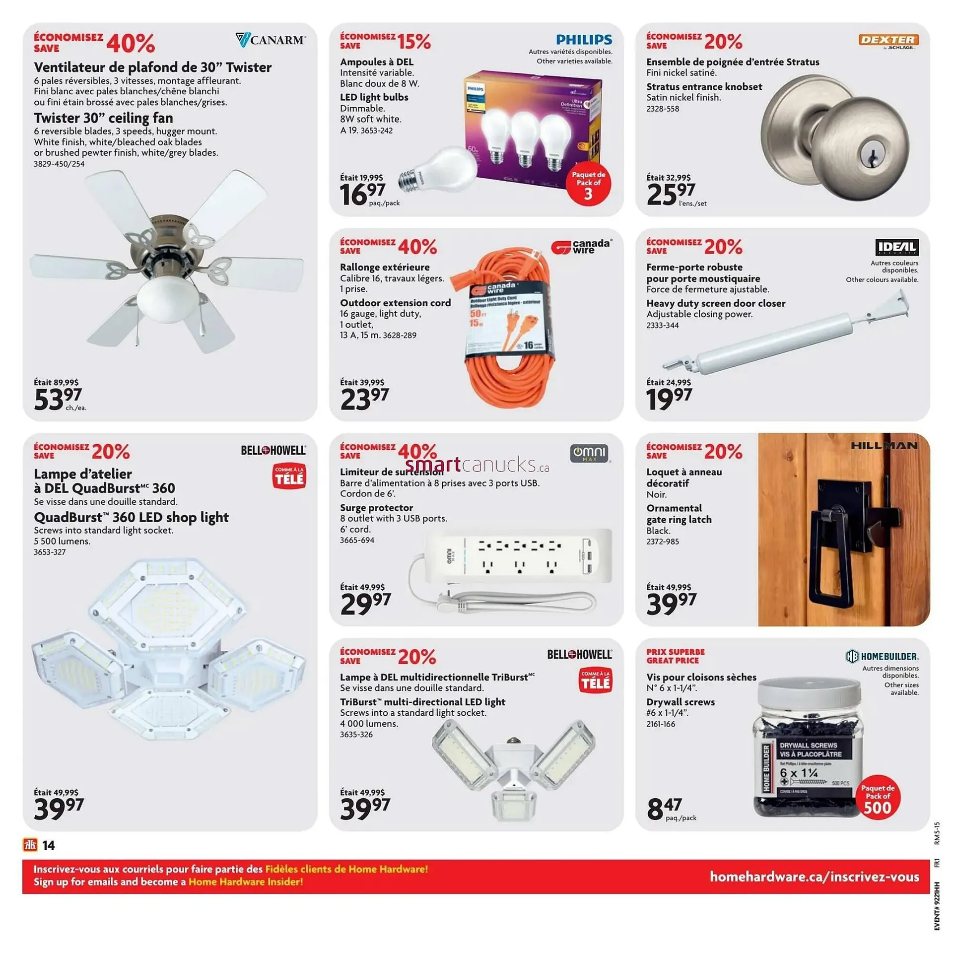 Home Hardware flyer from May 22 to May 28 2025 - flyer page 14