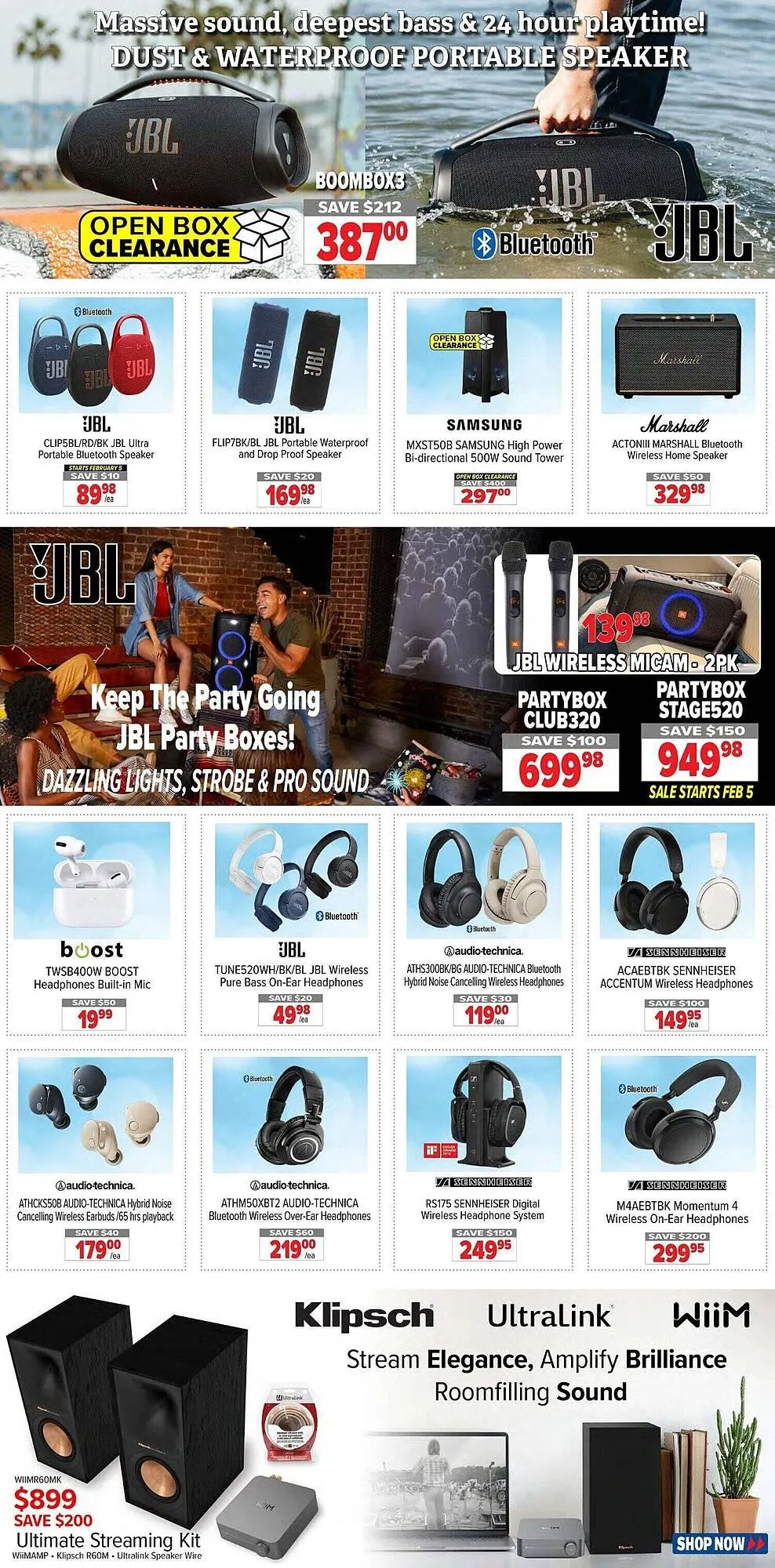 2001 Audio Video flyer from January 30 to February 6 2026 - flyer page 6