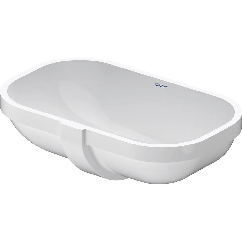 D-Code Ceramic 19-1/2-inch Undermount Bathroom Sink in White