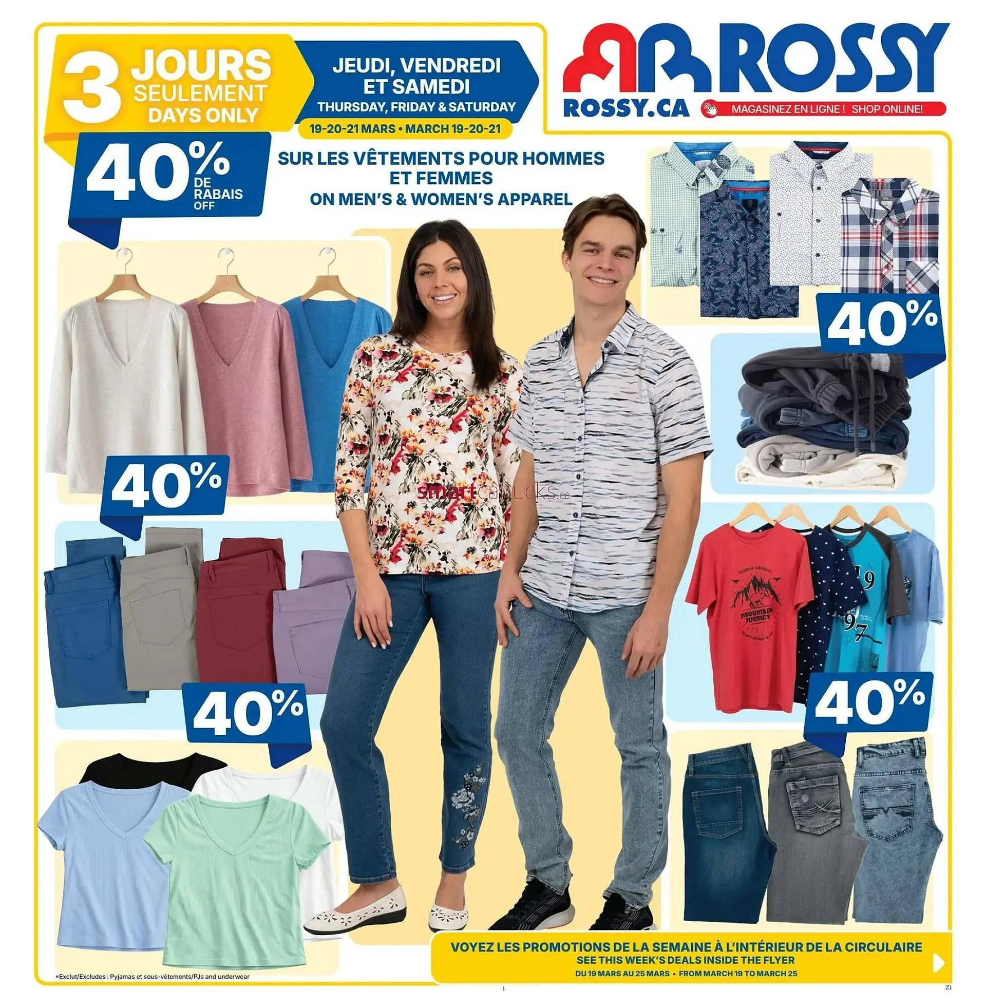 Rossy flyer from March 19 to March 25 2026 - flyer page 1