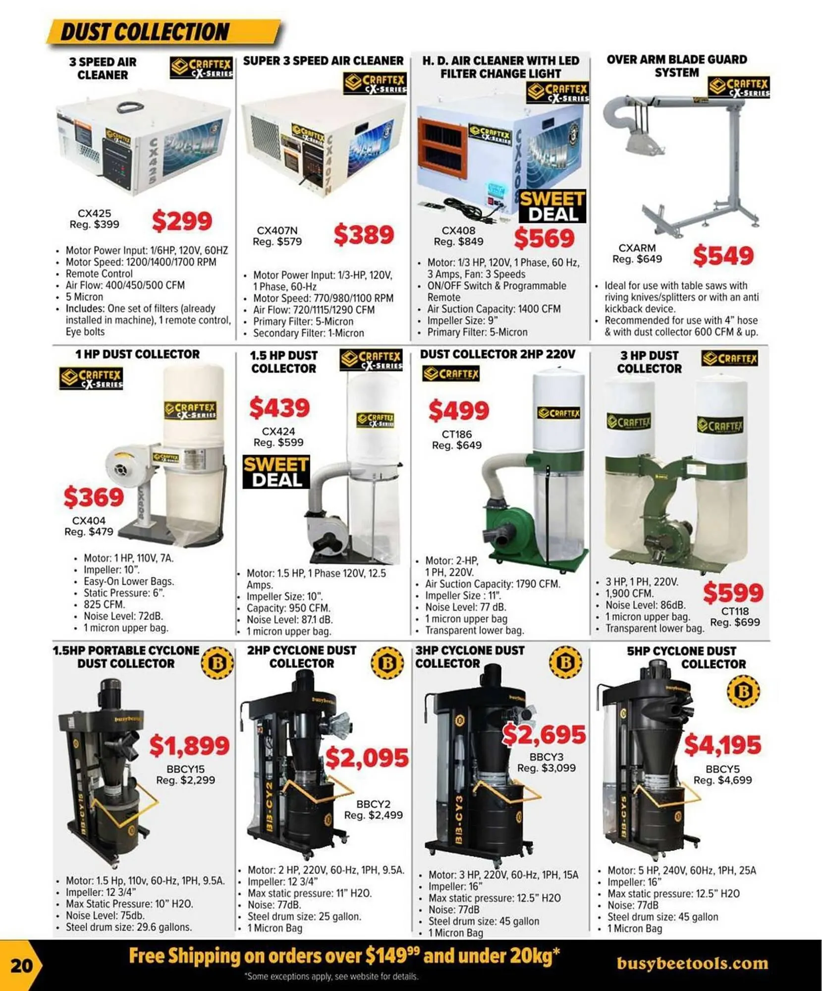 Busy Bee Tools flyer from November 4 to November 8 2025 - flyer page 20