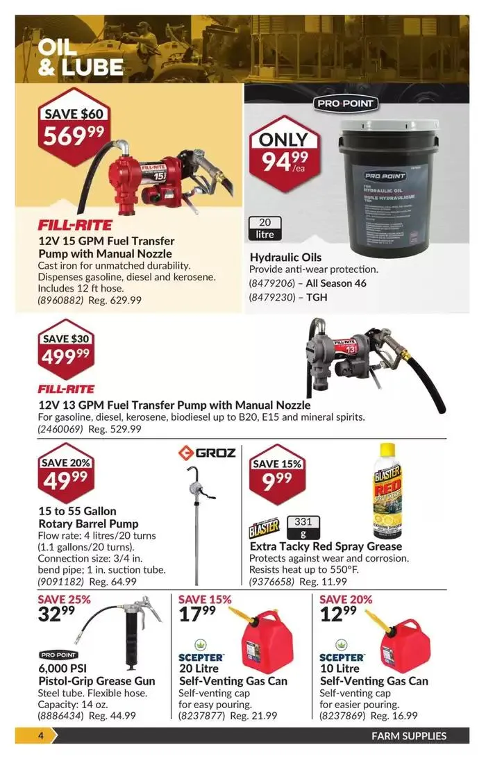 National Sale from March 25 to April 6 2025 - flyer page 9