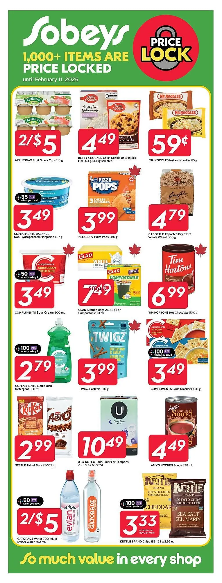 Sobeys flyer from February 5 to February 11 2026 - flyer page 24