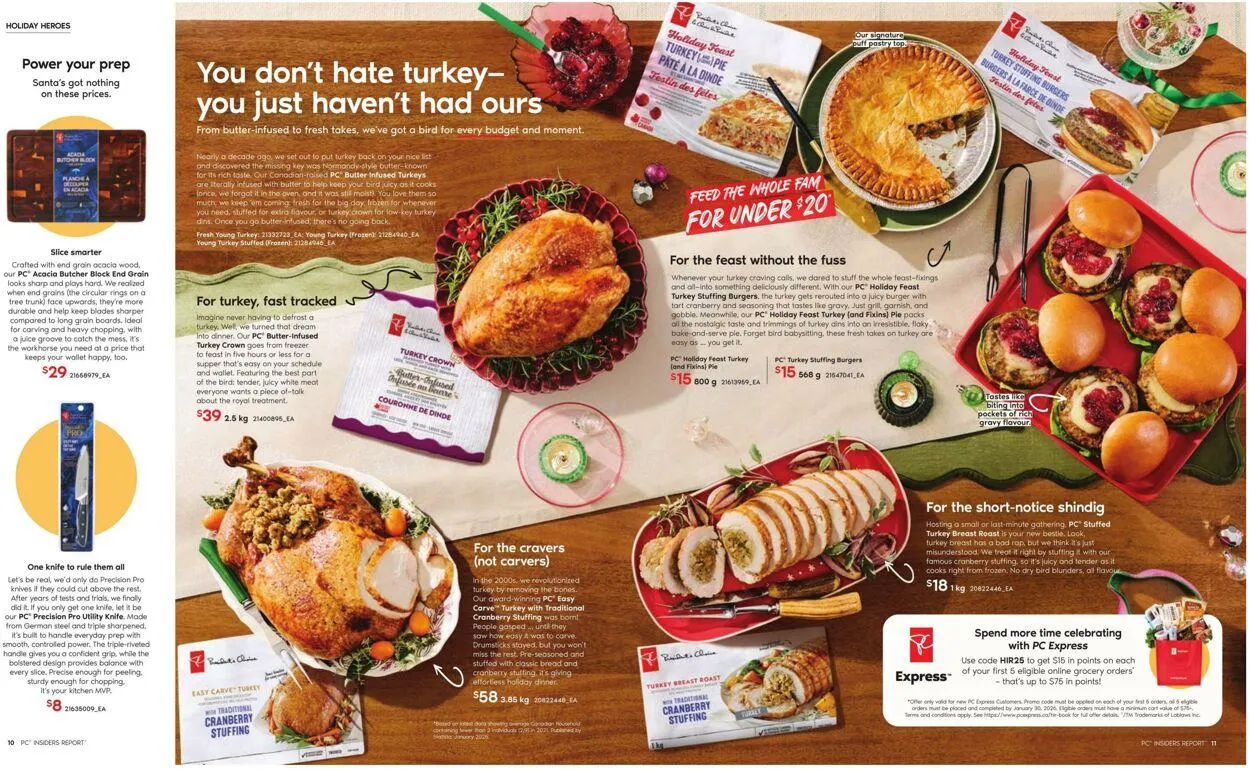 Independent Current flyer from October 30 to January 2 2026 - flyer page 6