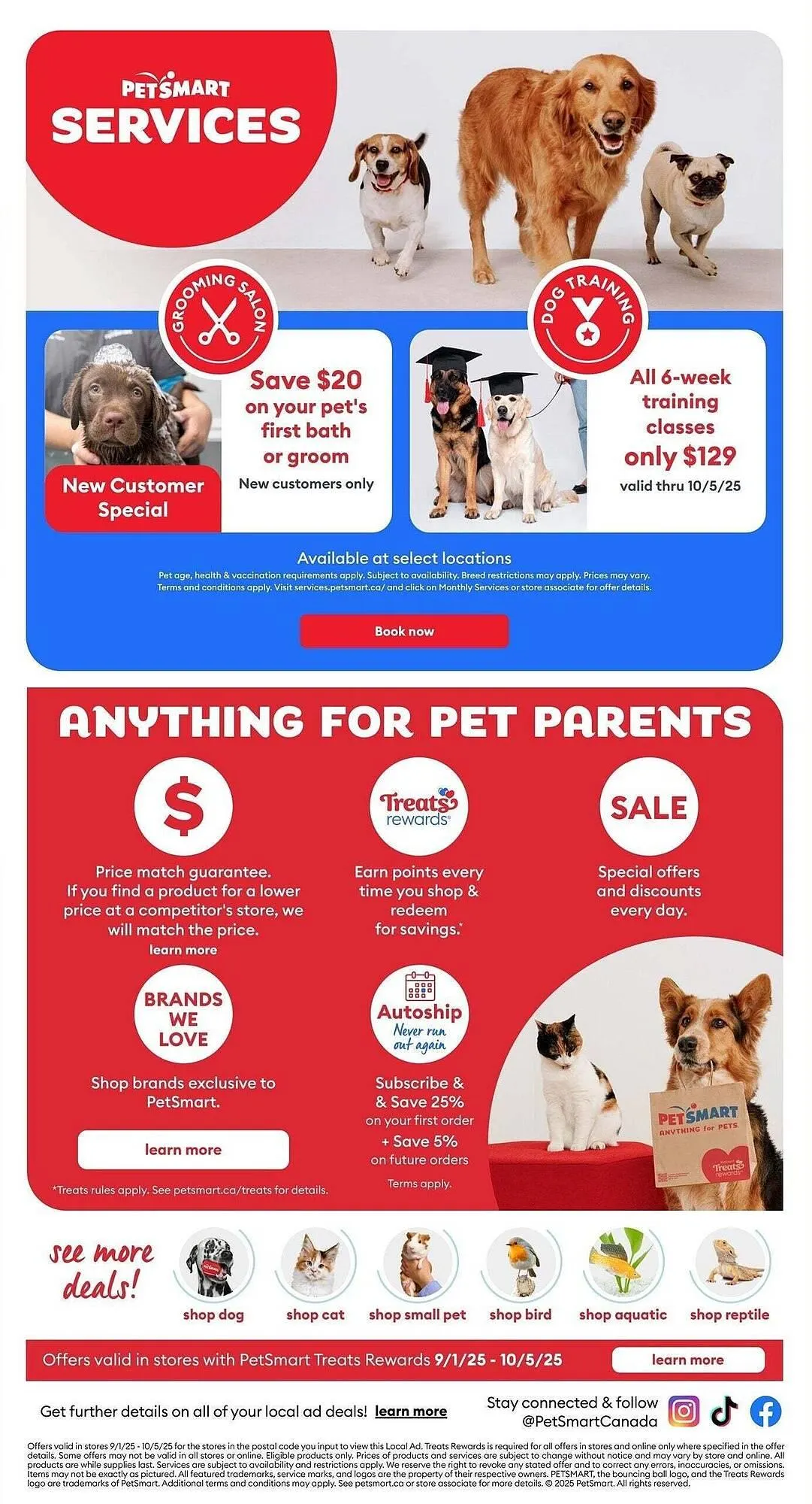 Petsmart flyer from September 1 to September 15 2025 - flyer page 13