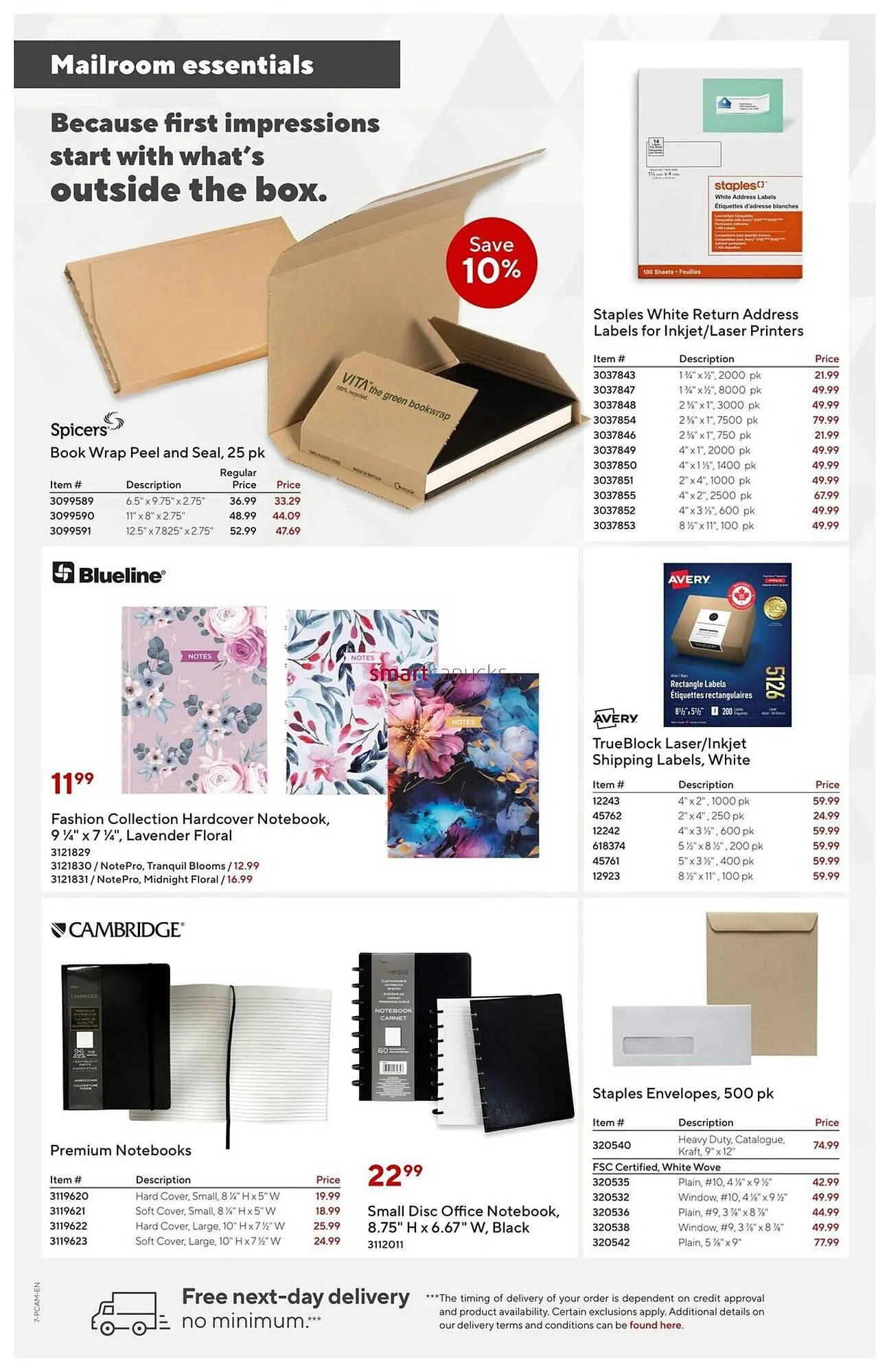 Staples flyer from February 6 to February 19 2026 - flyer page 7