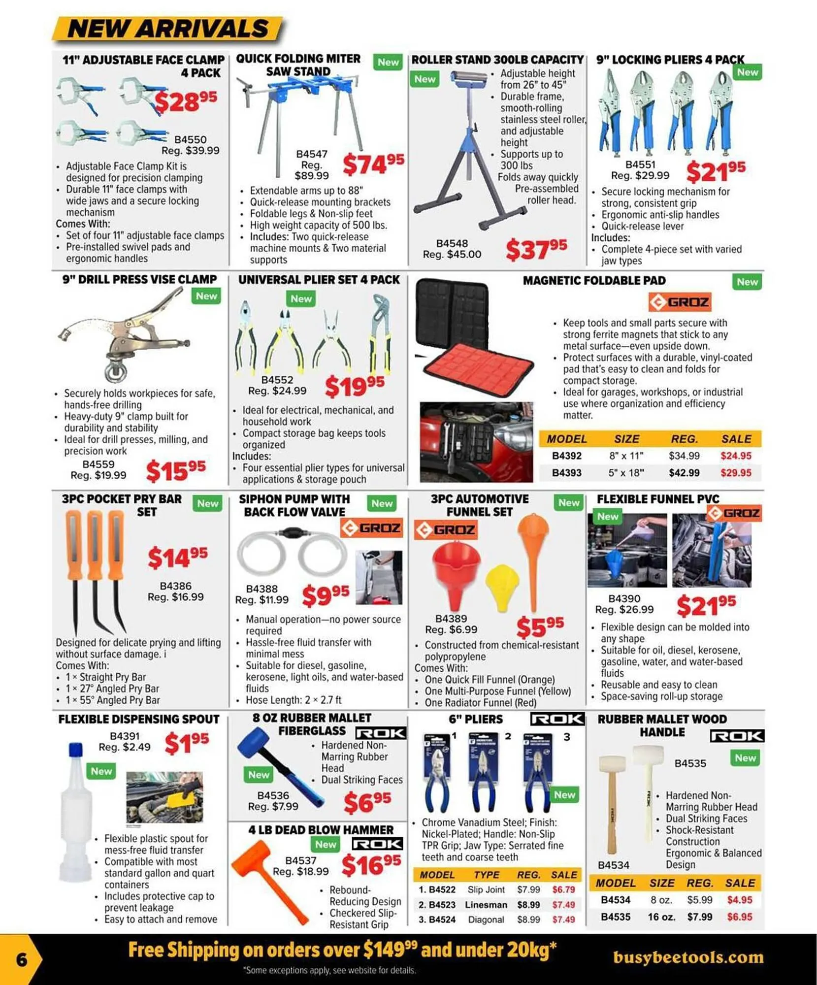 Busy Bee Tools flyer from September 9 to October 18 2025 - flyer page 6
