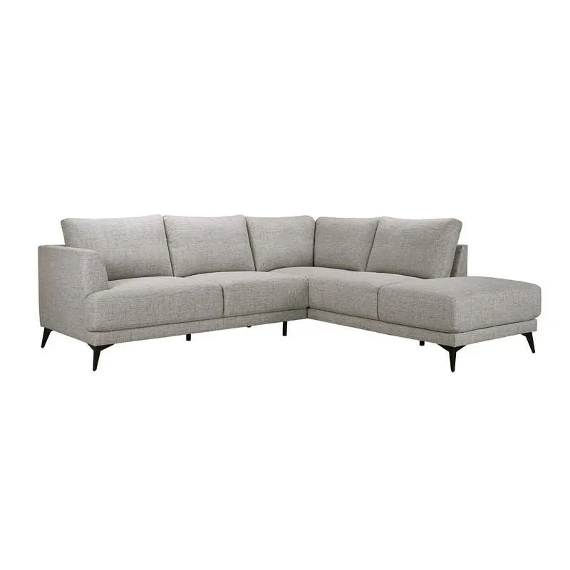 Sectionnel avec chaise longue à droite
