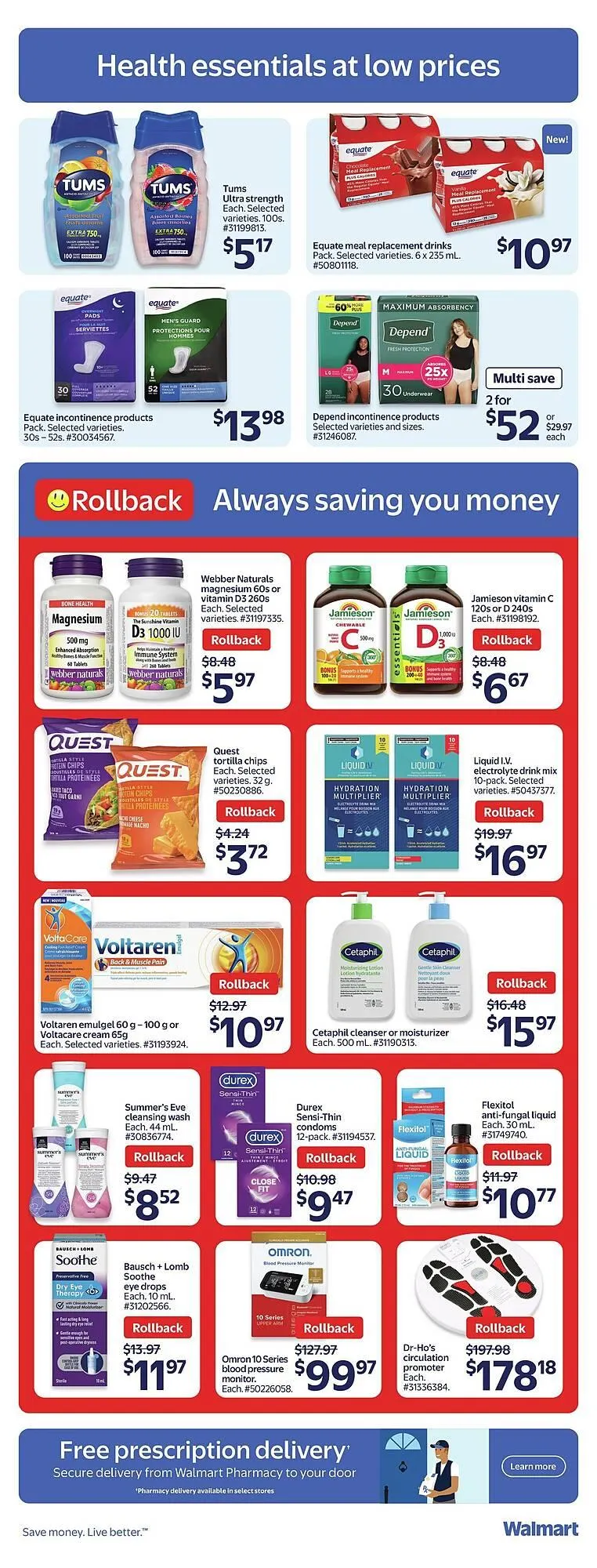 Walmart flyer from November 6 to November 13 2025 - flyer page 11