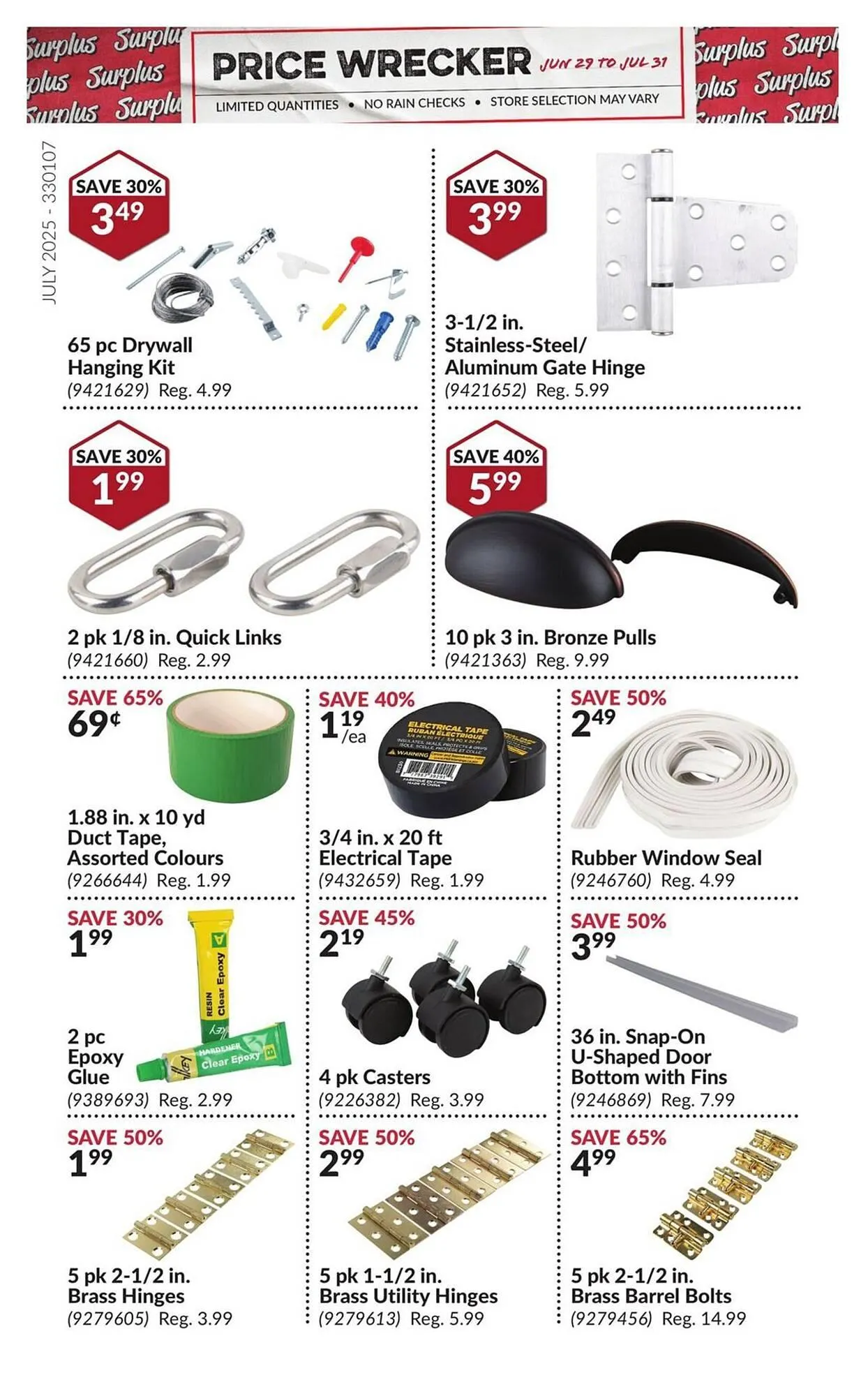 Princess Auto flyer from June 29 to July 31 2025 - flyer page 9