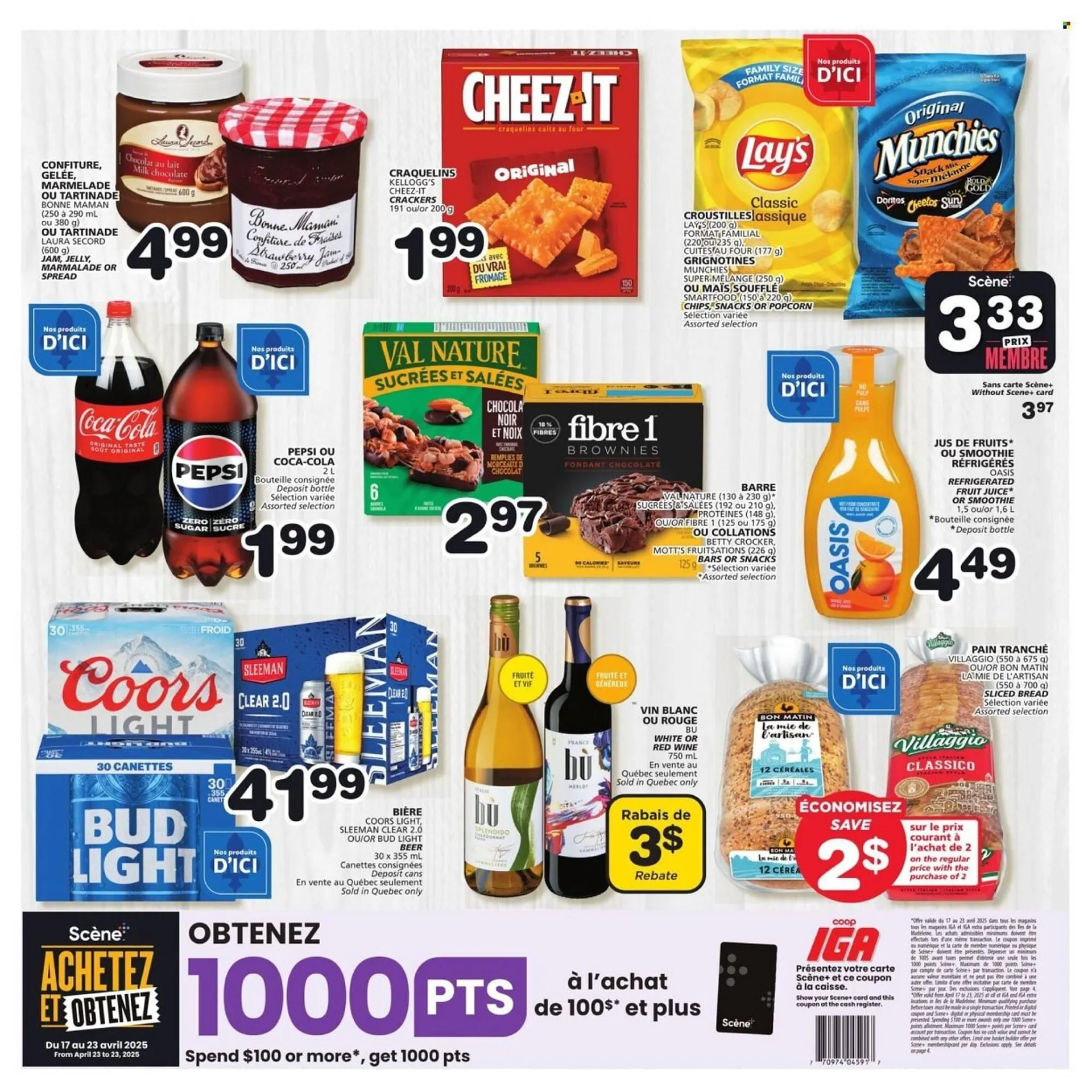 IGA flyer from April 17 to April 23 2025 - flyer page 2