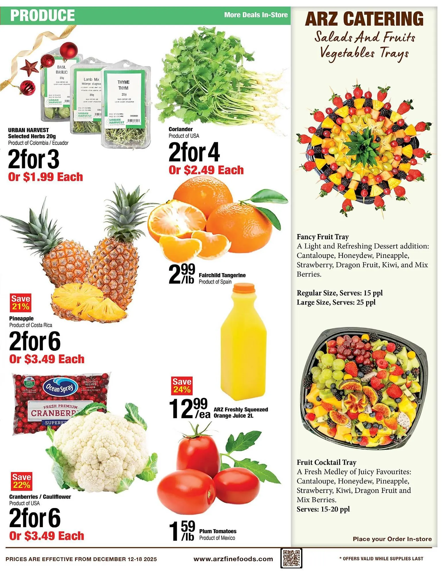 Arz Fine Foods flyer from December 12 to December 18 2025 - flyer page 7