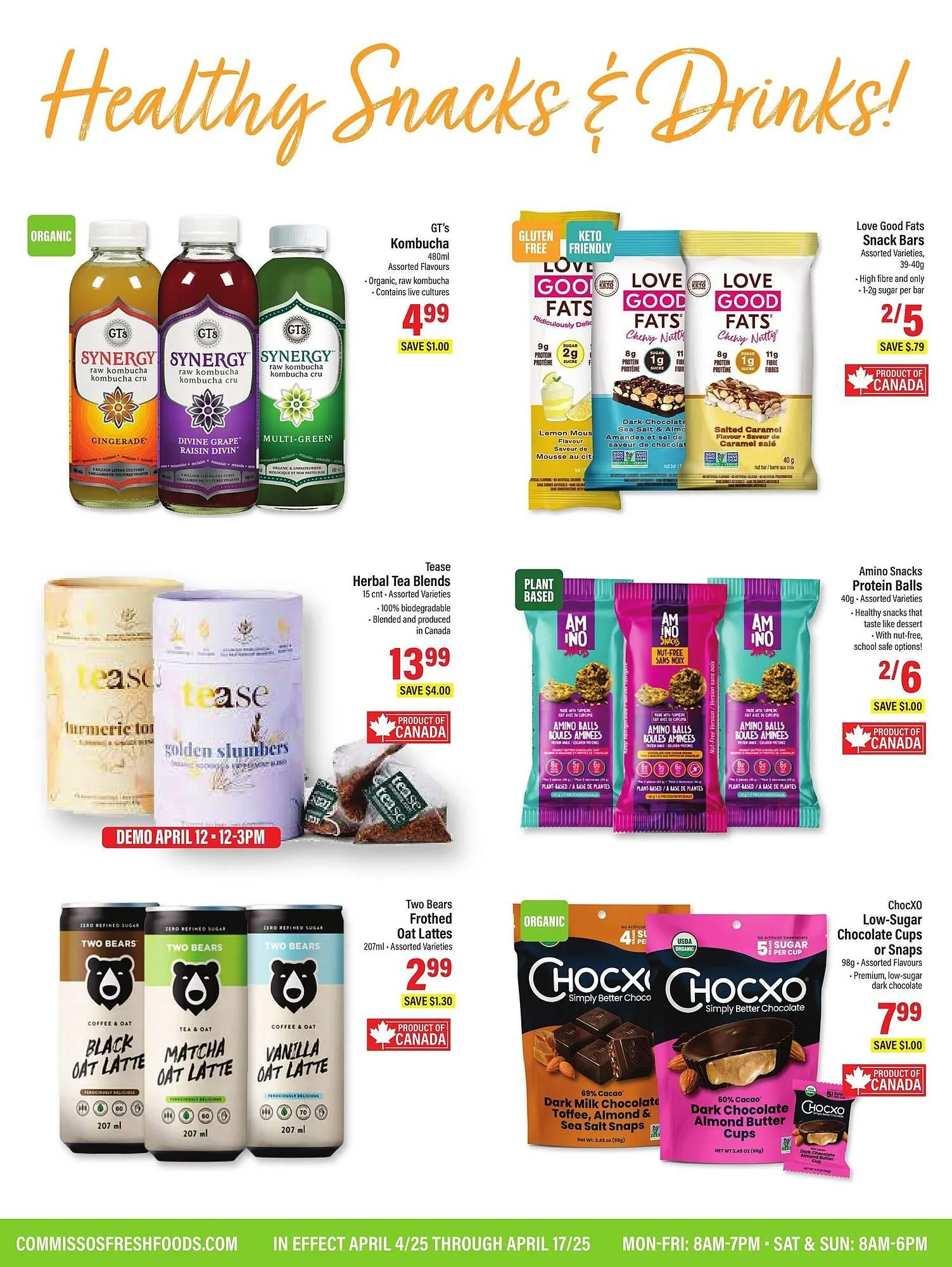 Commisso's Fresh Foods flyer from April 4 to April 17 2025 - flyer page 3