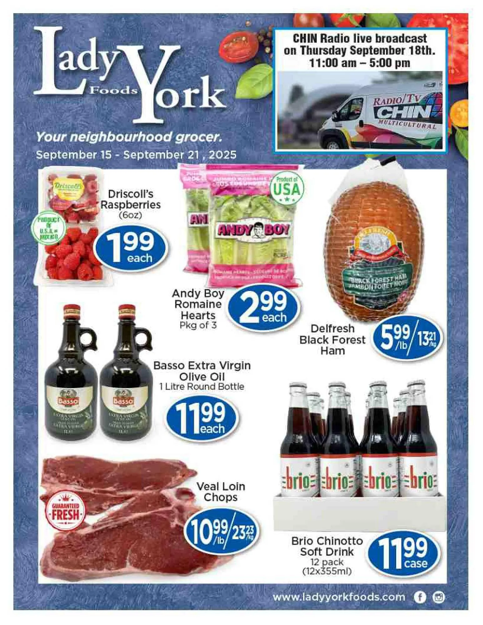 Lady York flyer from September 15 to September 21 2025 - flyer page 1